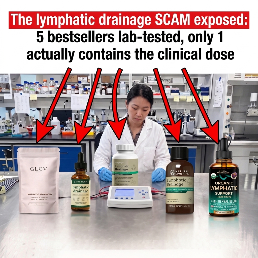 Her Wellness Daily Facebook ad: Which lymphatic drainage gives you the best de-puff after…