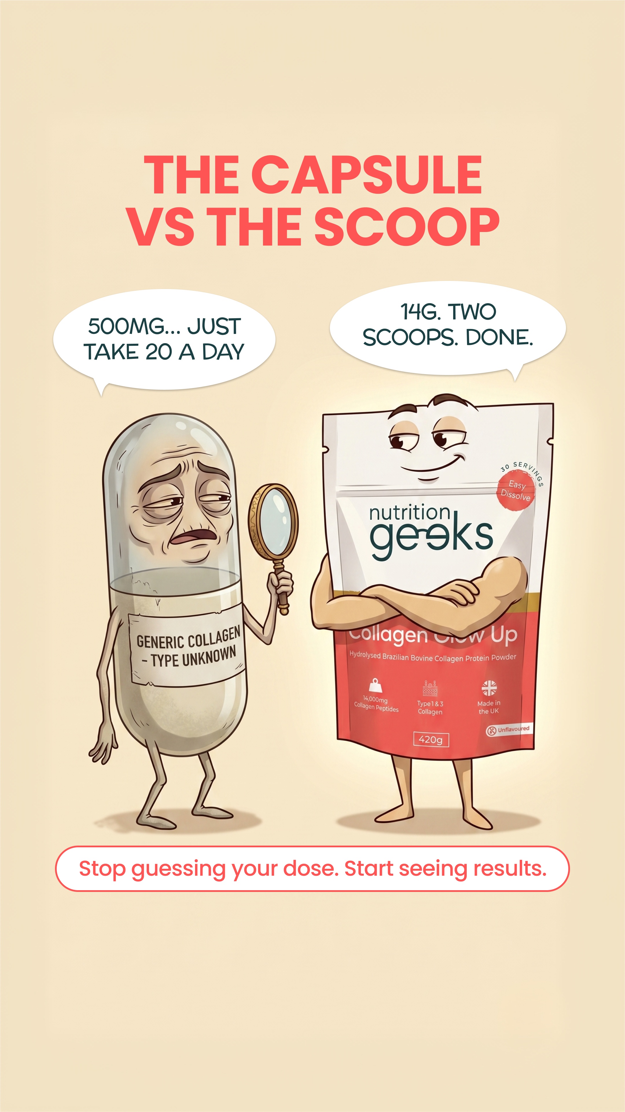 Nutrition Geeks Facebook ad