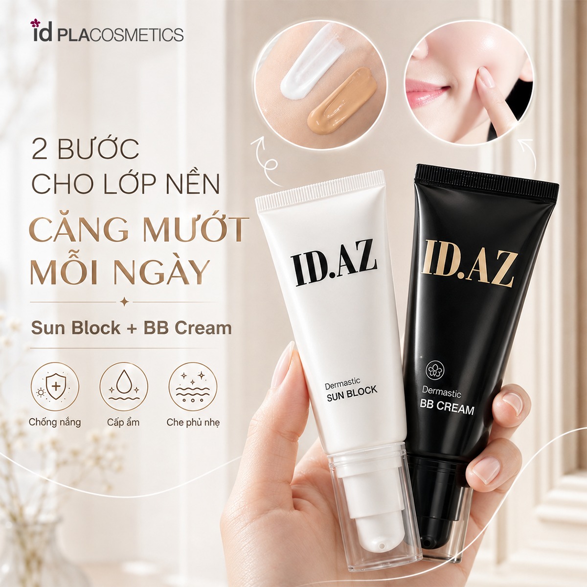 id Placosmetics Facebook ad: Tưởng Kem chống nắng ID.AZ là đã đỉnh…