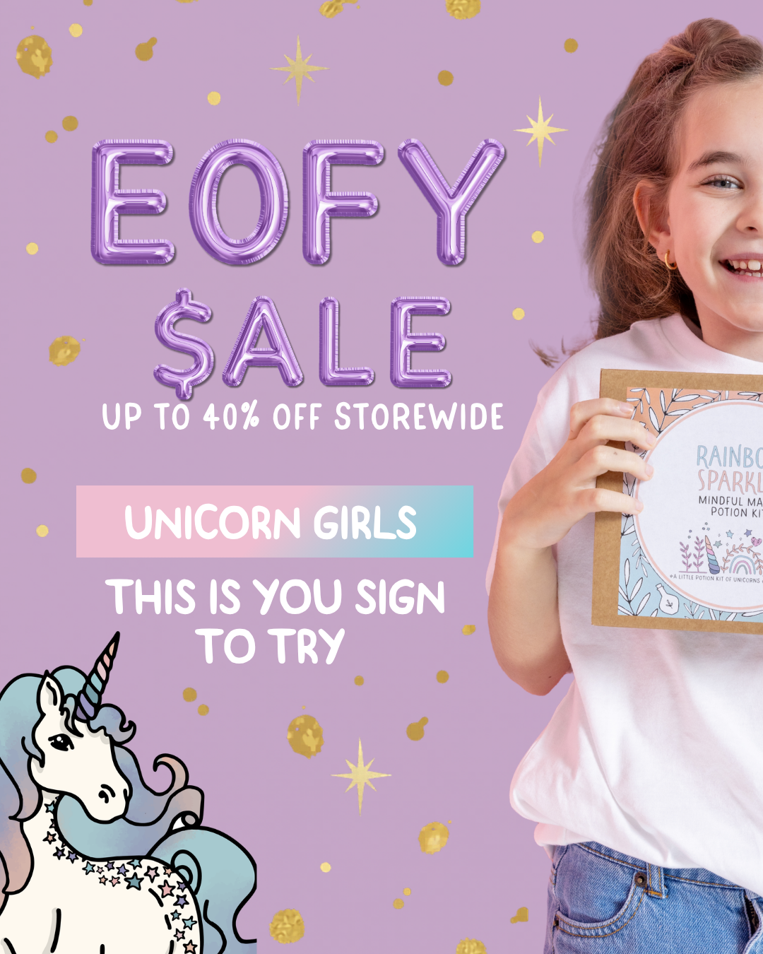 The Little Potion Co Facebook ad
