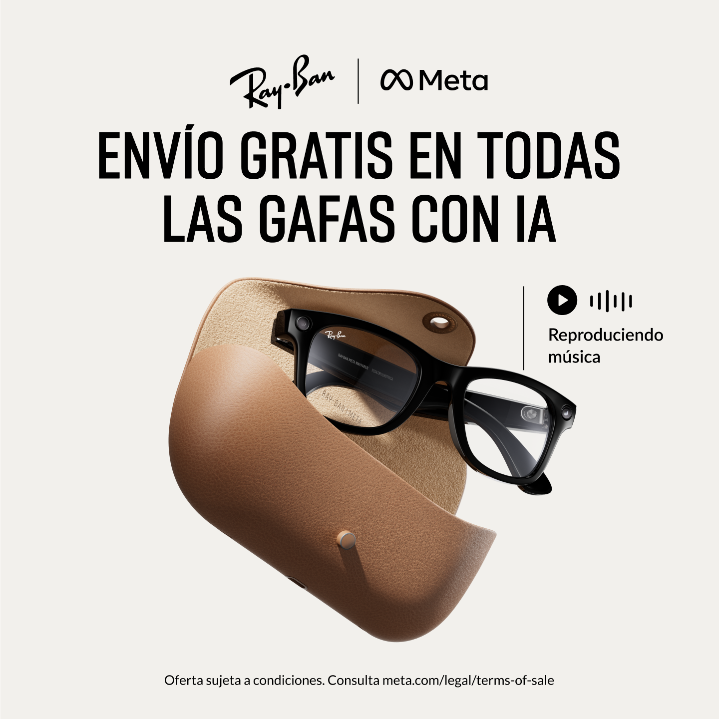 Ray-Ban Meta Facebook ad
