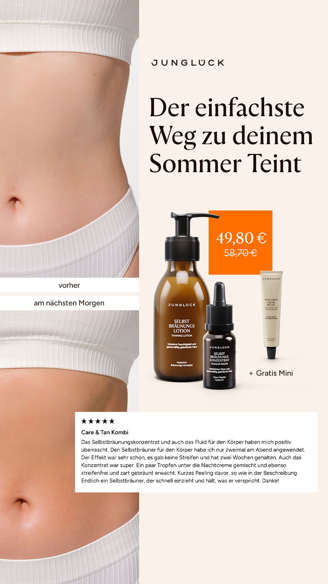 Junglück Facebook ad
