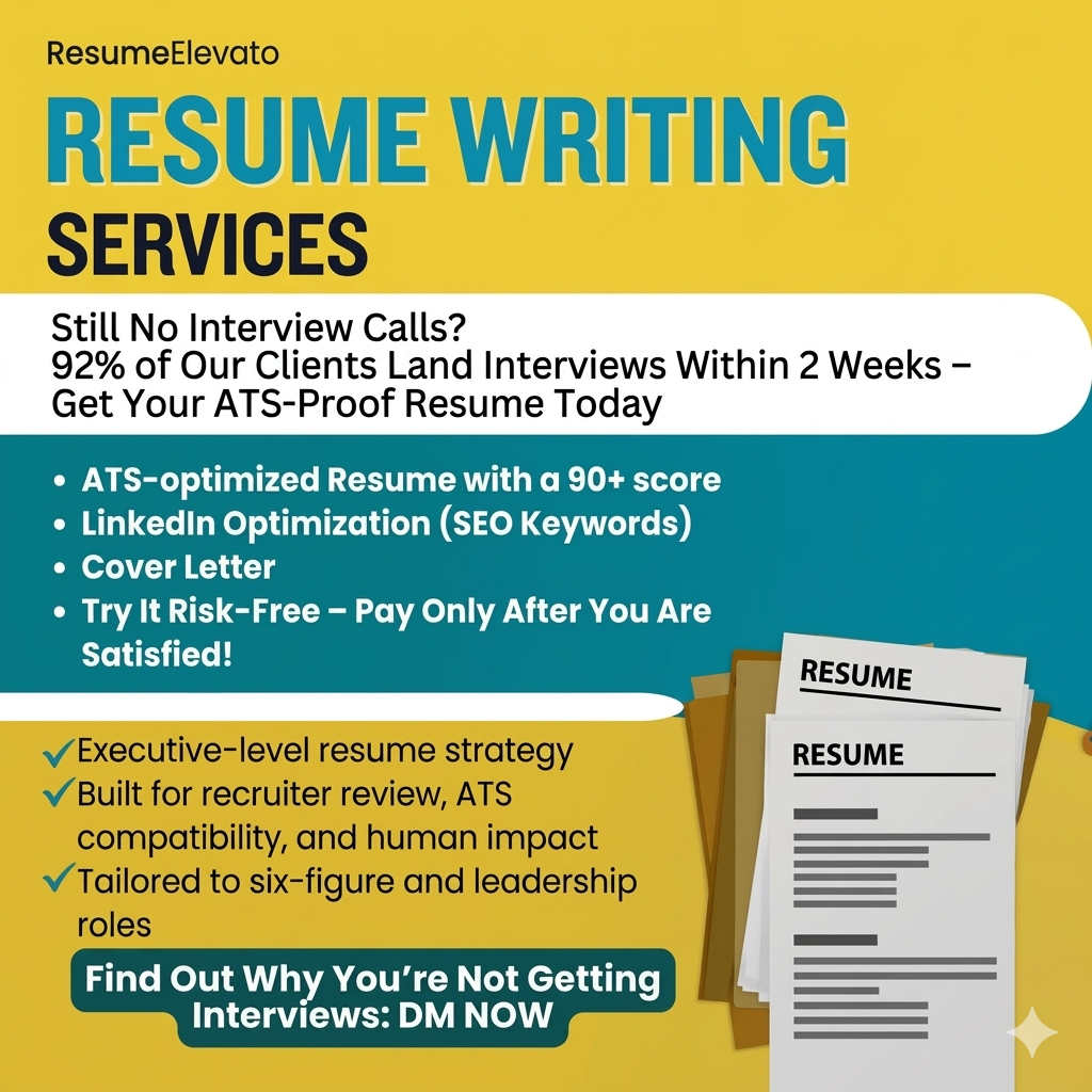 Professionalcvv Facebook ad: Get Noticed By Recruiters At Top U.S. Companies
