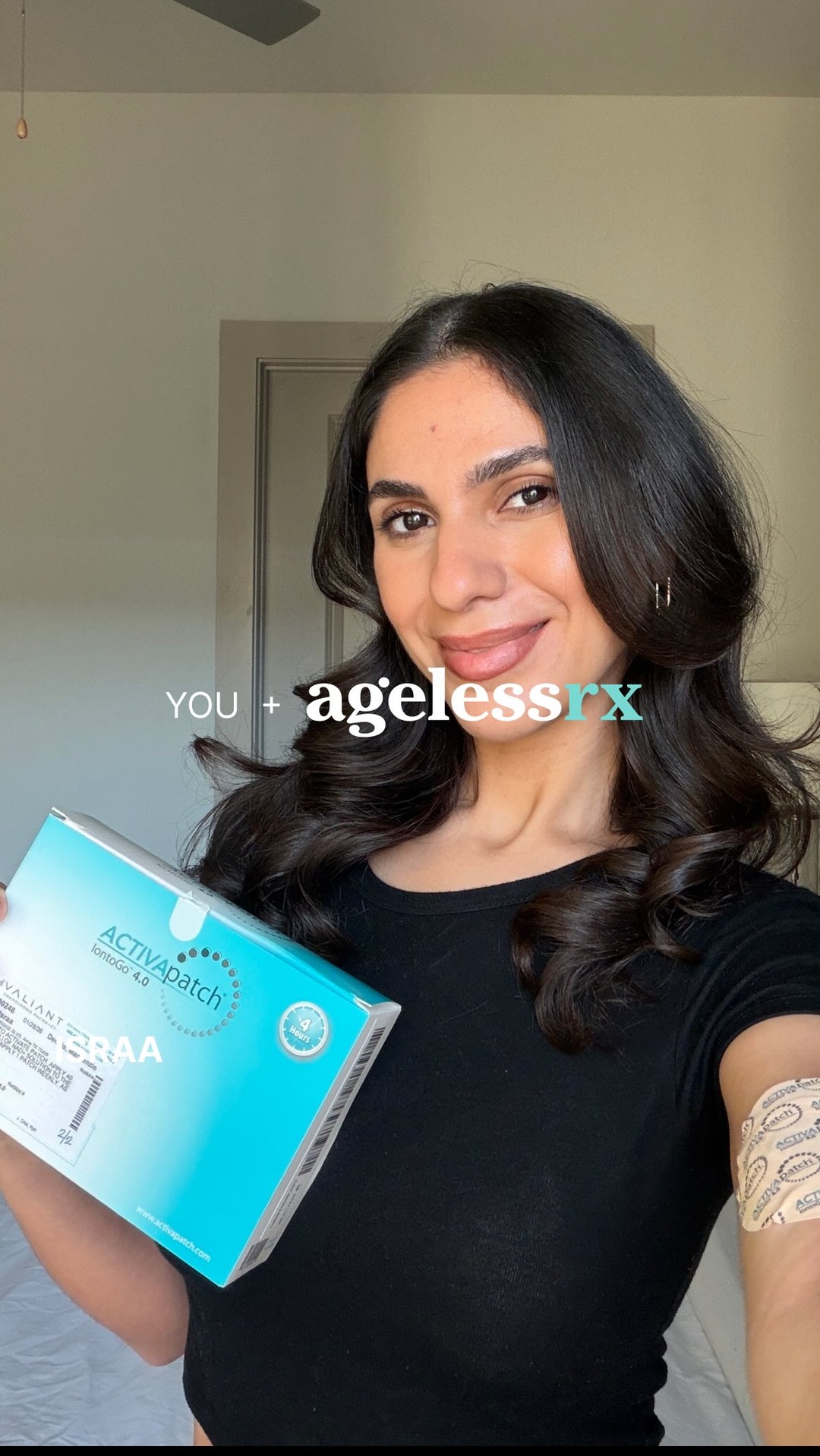 Israa odeh Facebook ad: 3 months in with NAD+ from @agelessrx_ and…