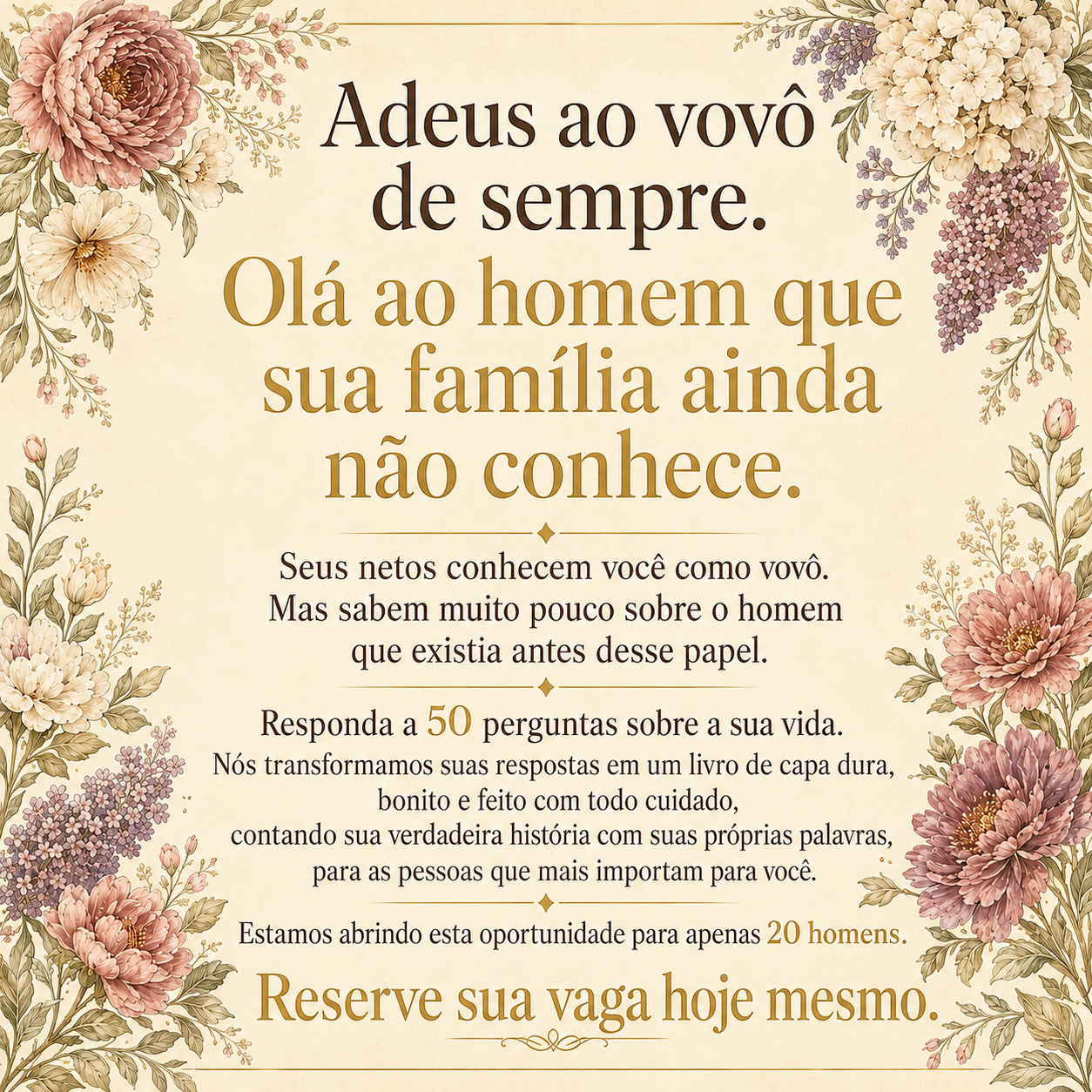 Memowrite Facebook ad