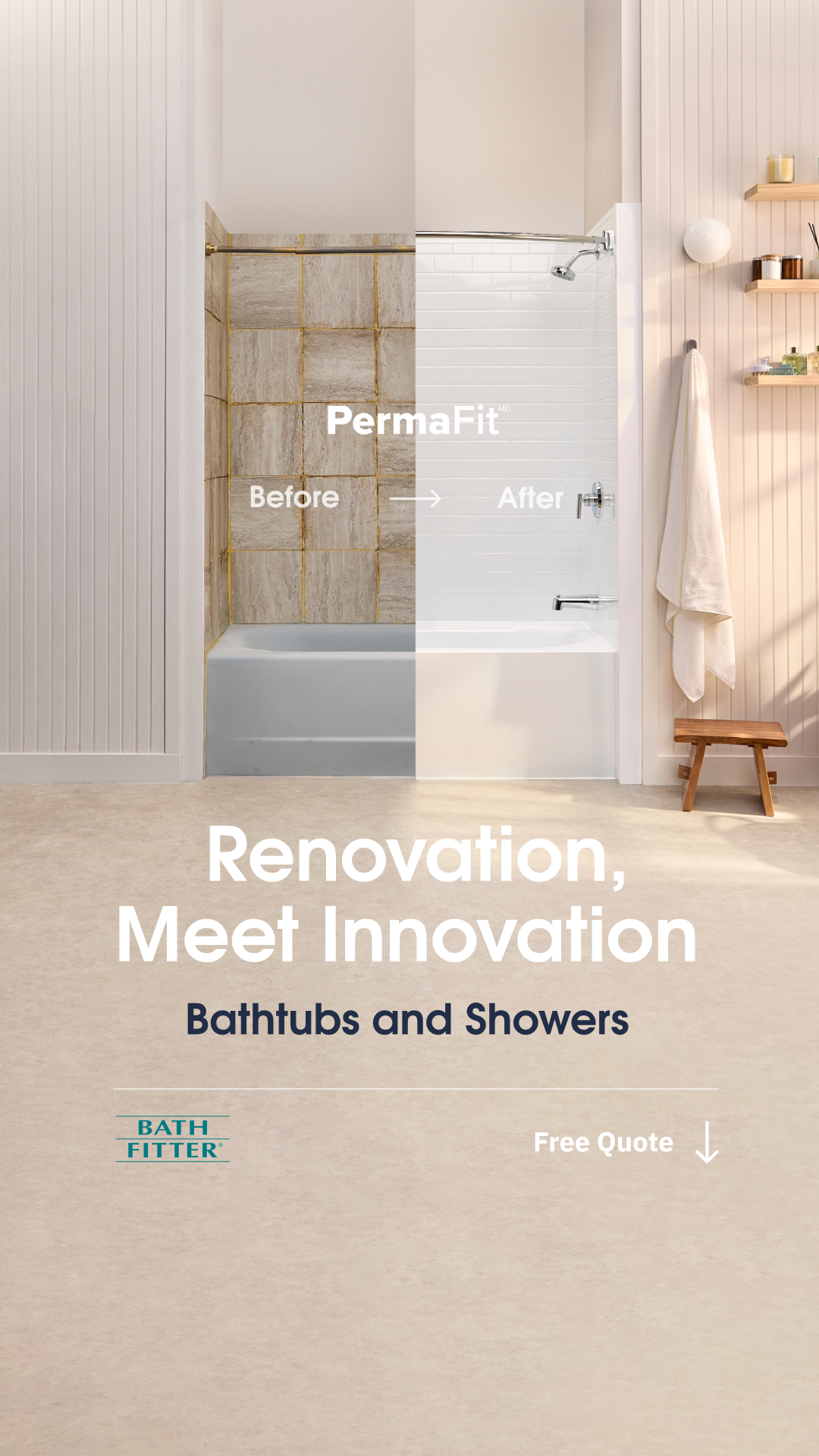 Bath Fitter London Facebook ad