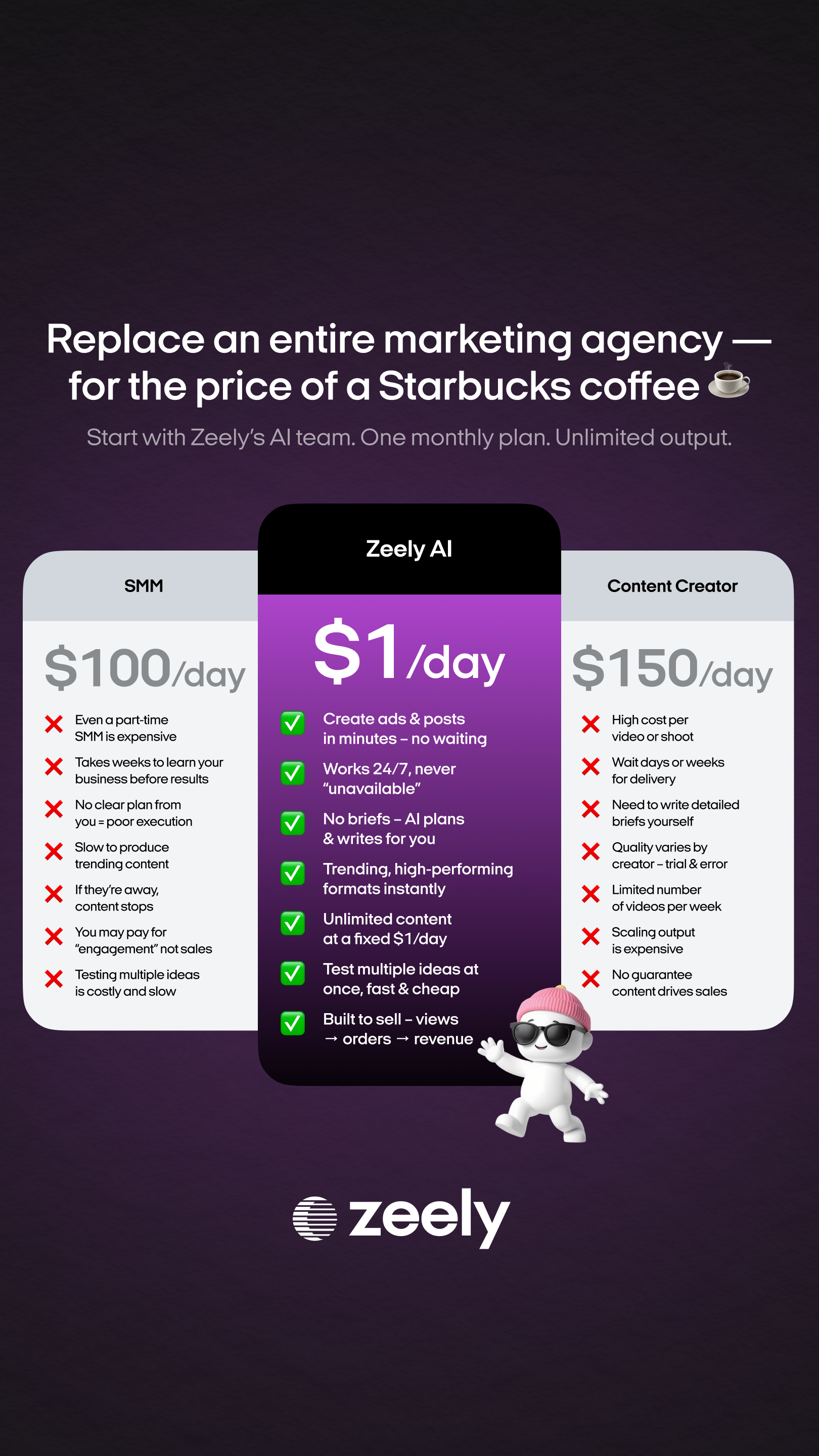 Zeely Facebook ad