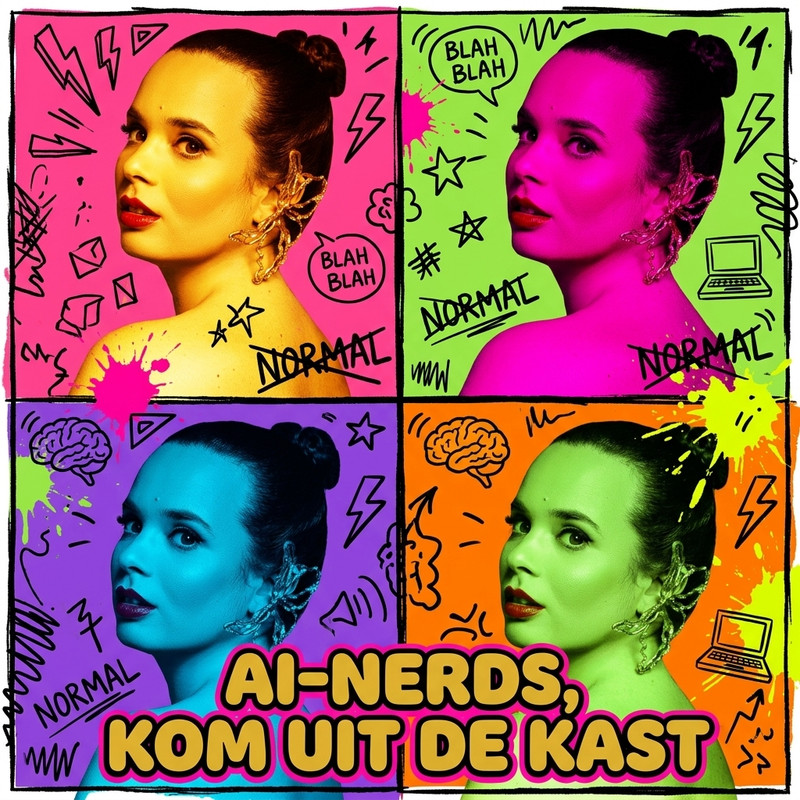 Simone Levie Facebook ad: AI-nerds, eindelijk een plek voor jou.
