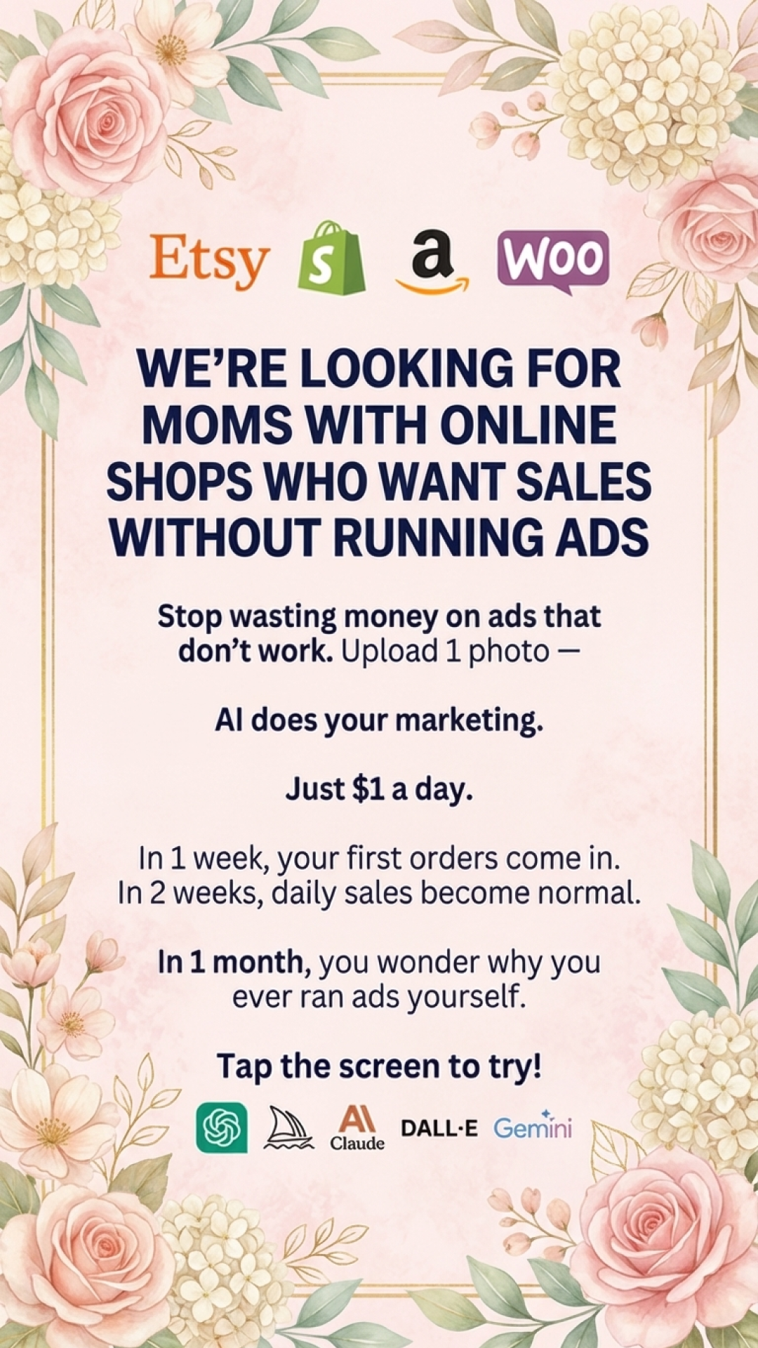 Practical AI Facebook ad