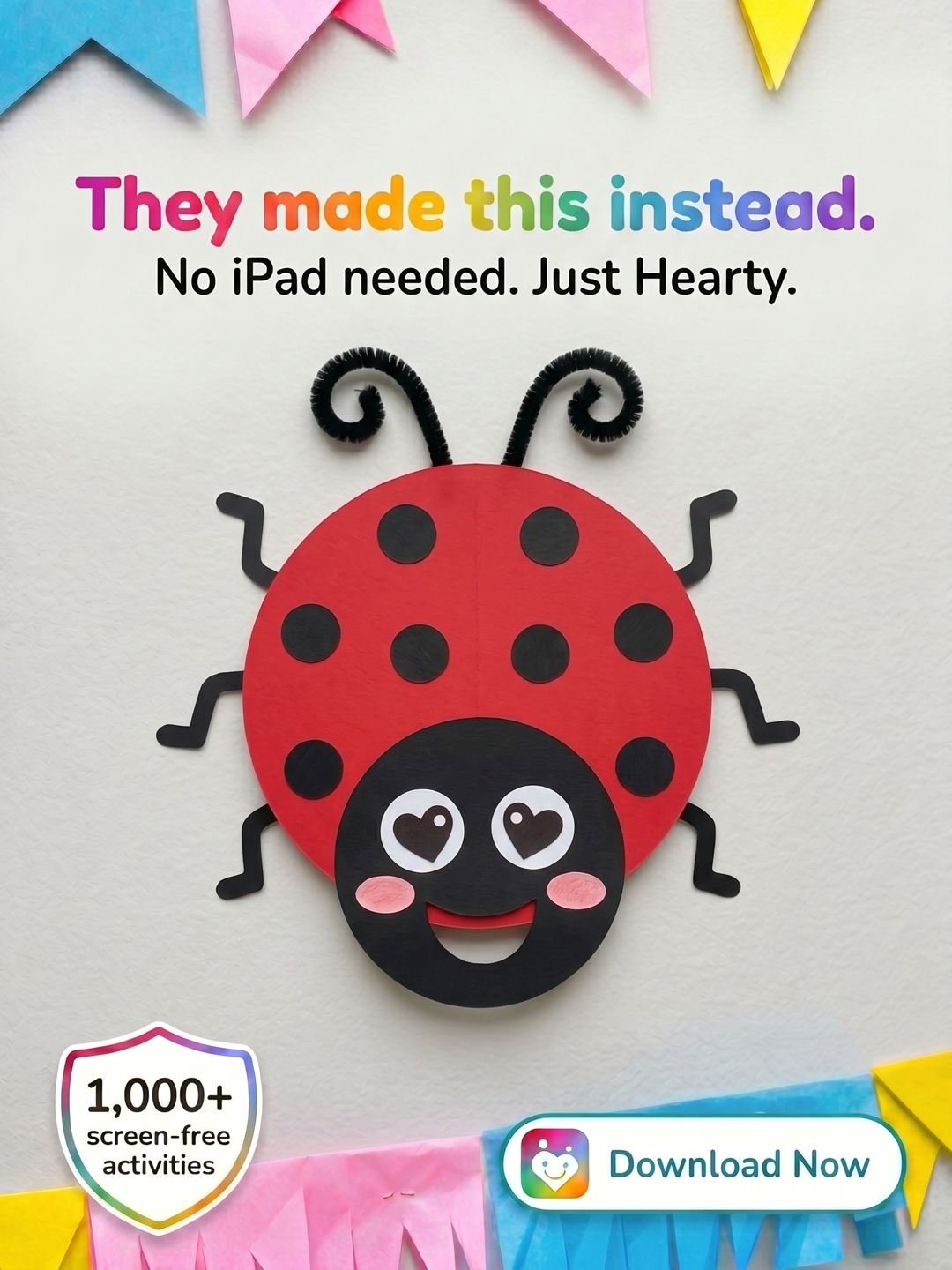 Hearty App Facebook ad
