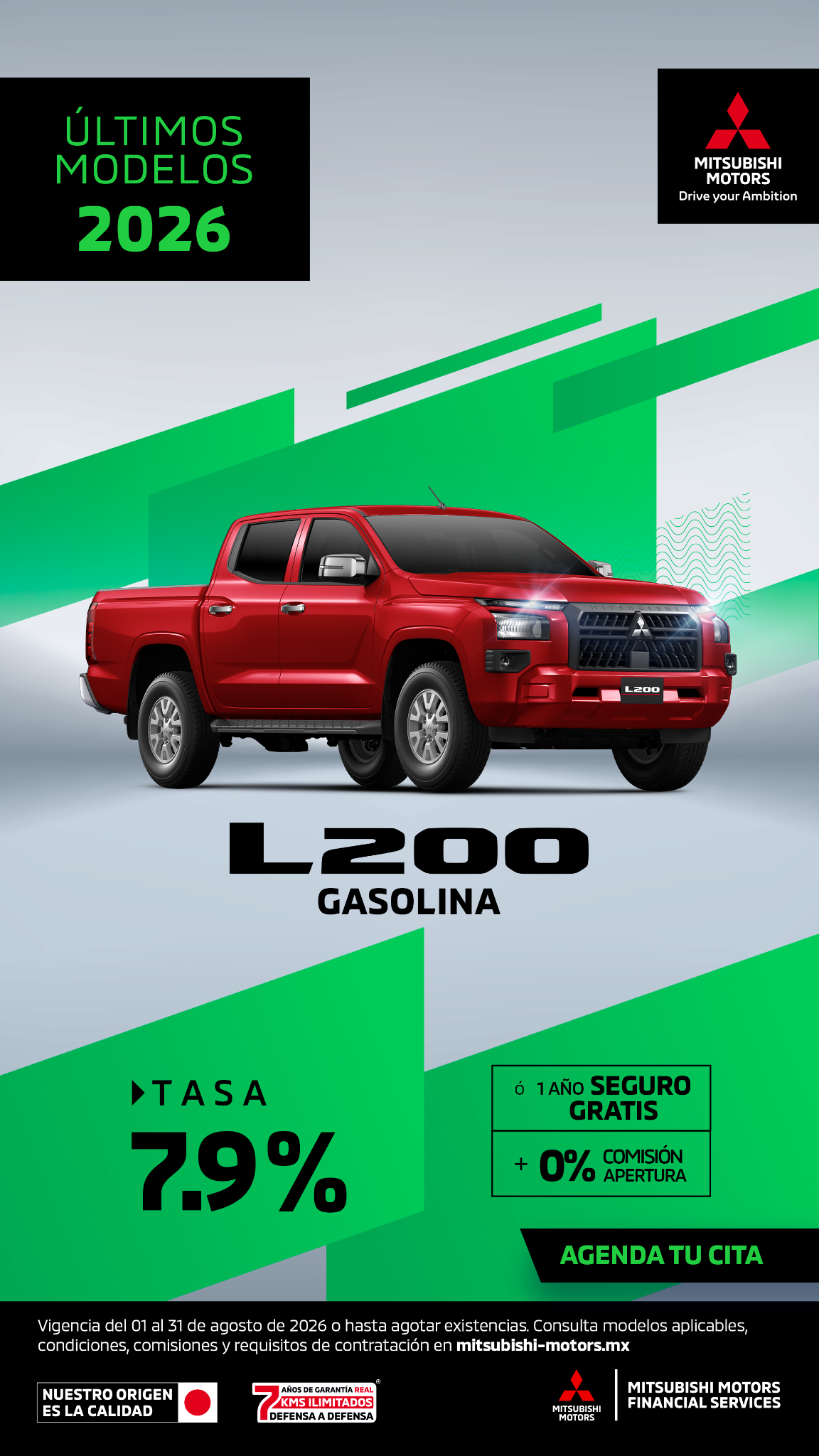Mitsubishi Motors De México Facebook ad