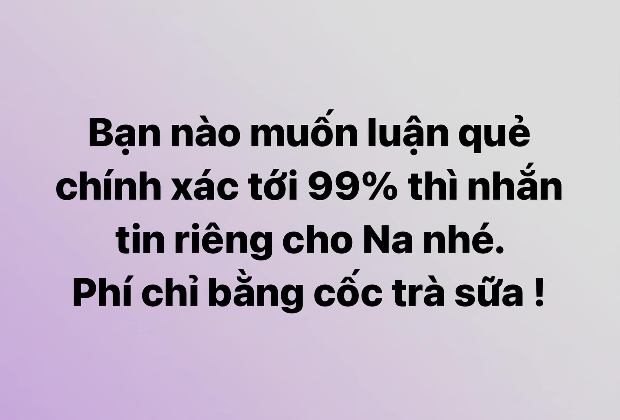 Tarot Nhà Na - Tử Vi Chỉ Tay Facebook ad