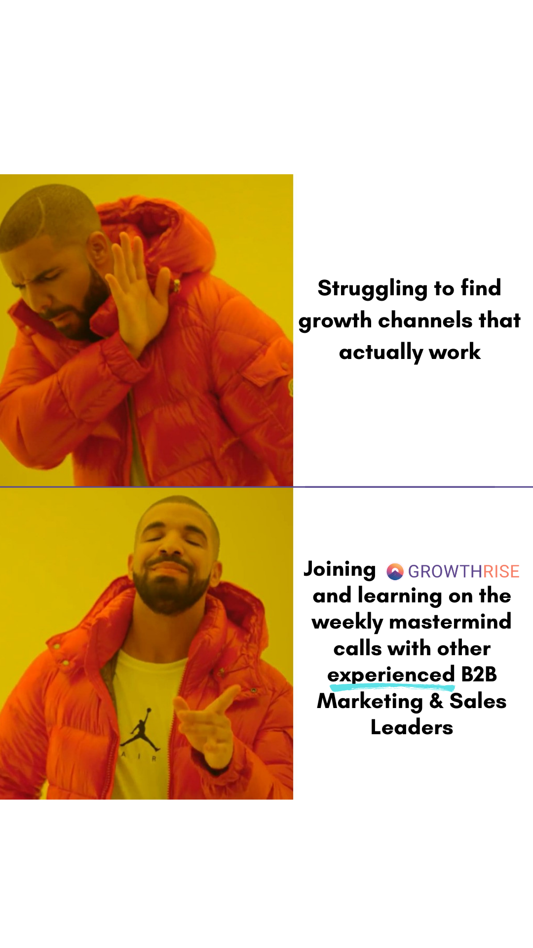 GrowthRise Facebook ad