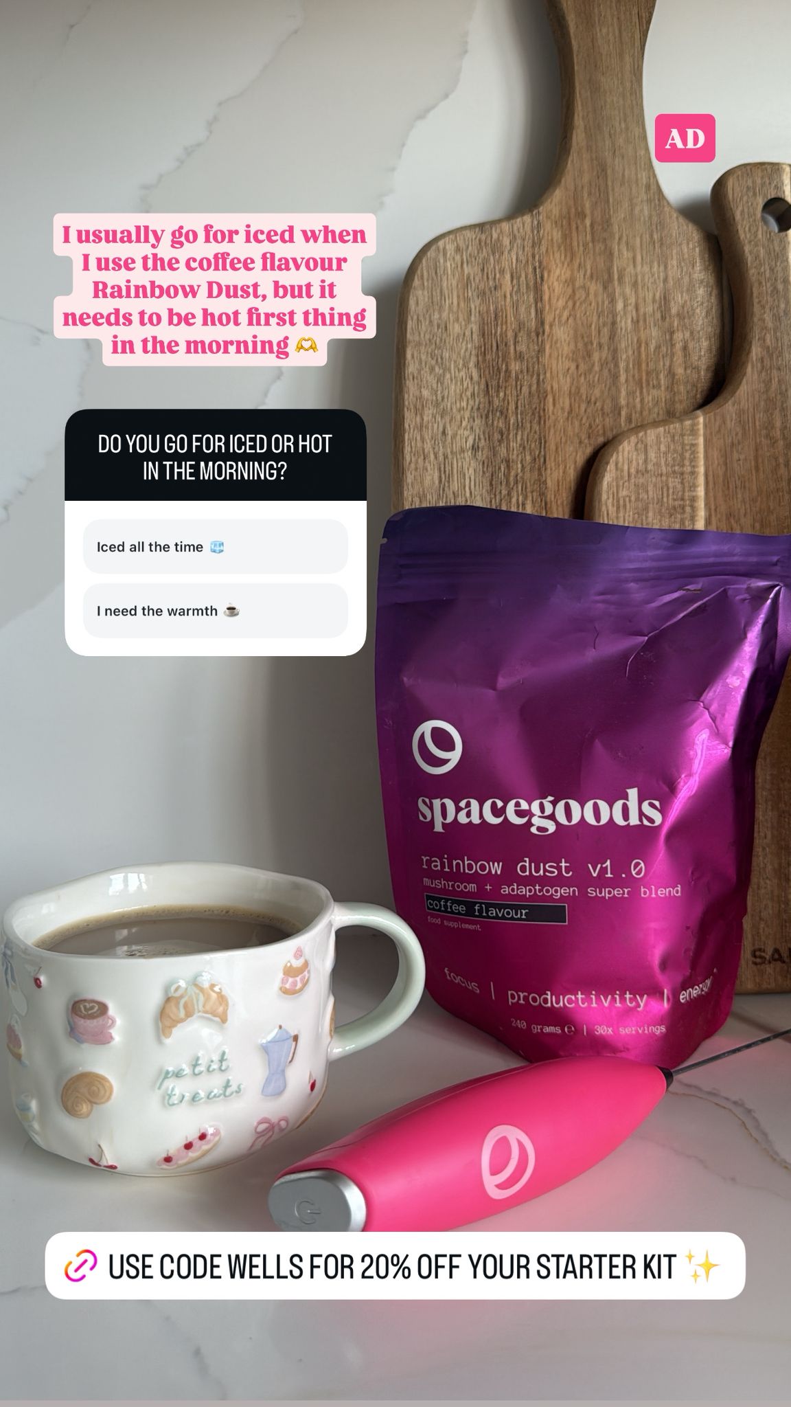 Spacegoods Facebook ad