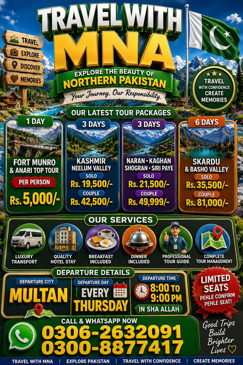 Travel with MNA Facebook ad