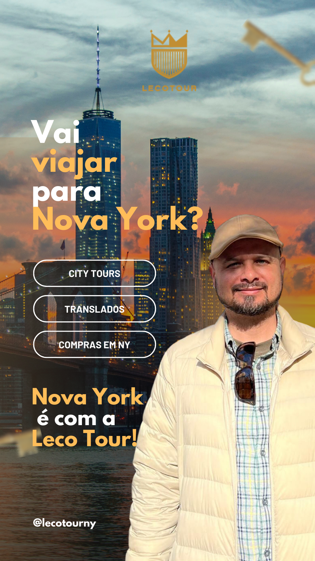 Leco NYC Facebook ad: Faça sua Reserva, Não passe apuros esperando carona por…