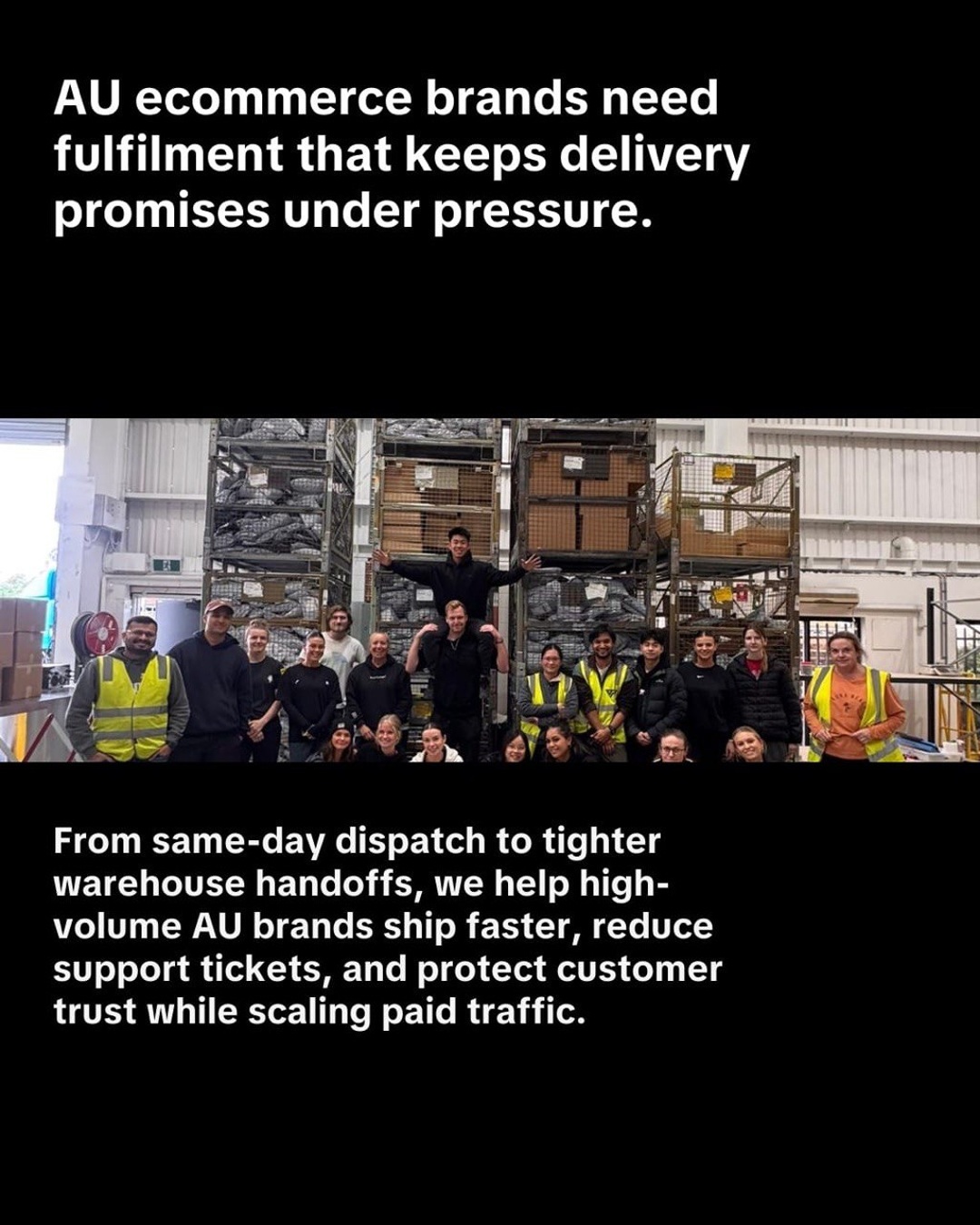 Future Fulfilment Facebook ad