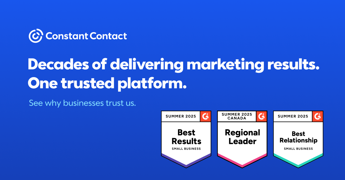 Constant Contact Facebook ad
