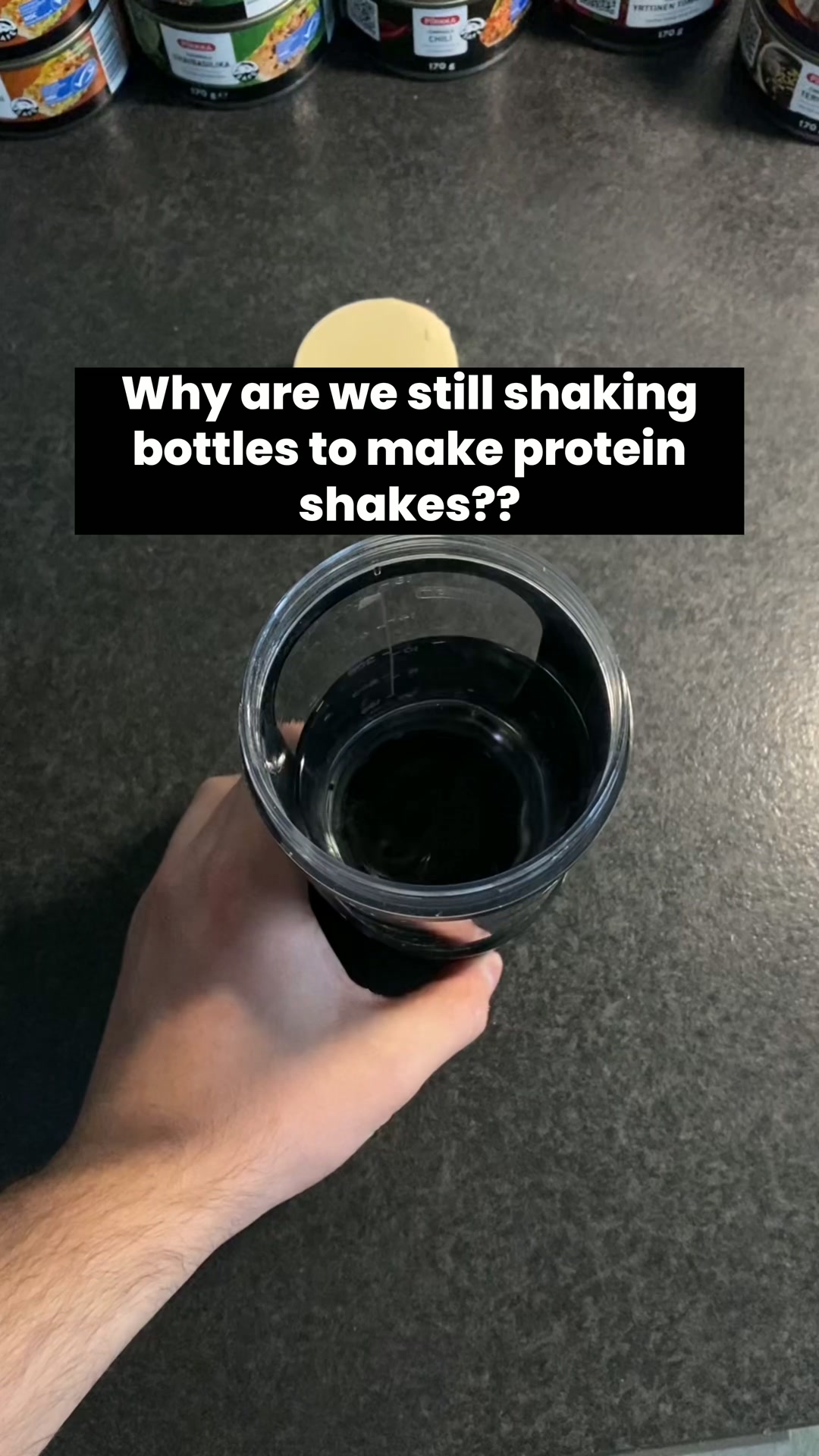 Glacian Life Facebook ad: Smooth Protein in Seconds.