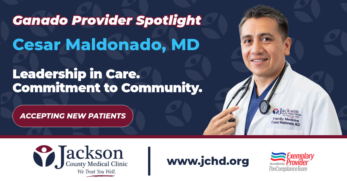 Jackson County Hospital District Facebook ad from May 20, 2026