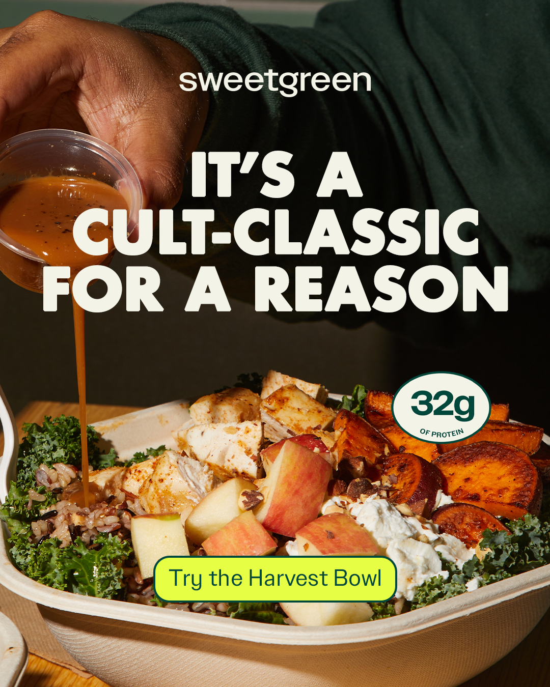 sweetgreen Facebook ad from Jan 5, 2026