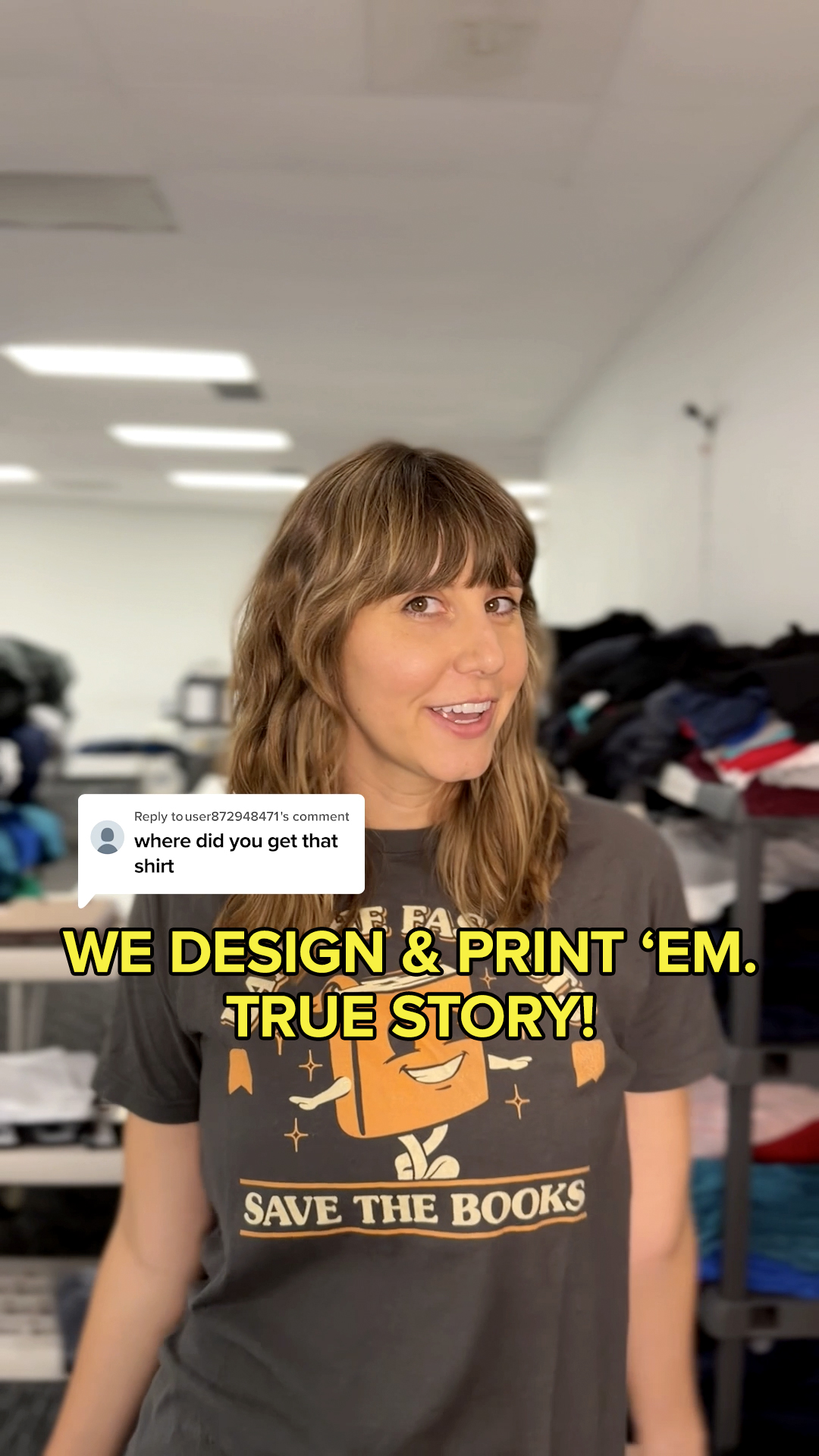 Boredwalk Facebook ad: Well It Ain't the T-Shirt Stork