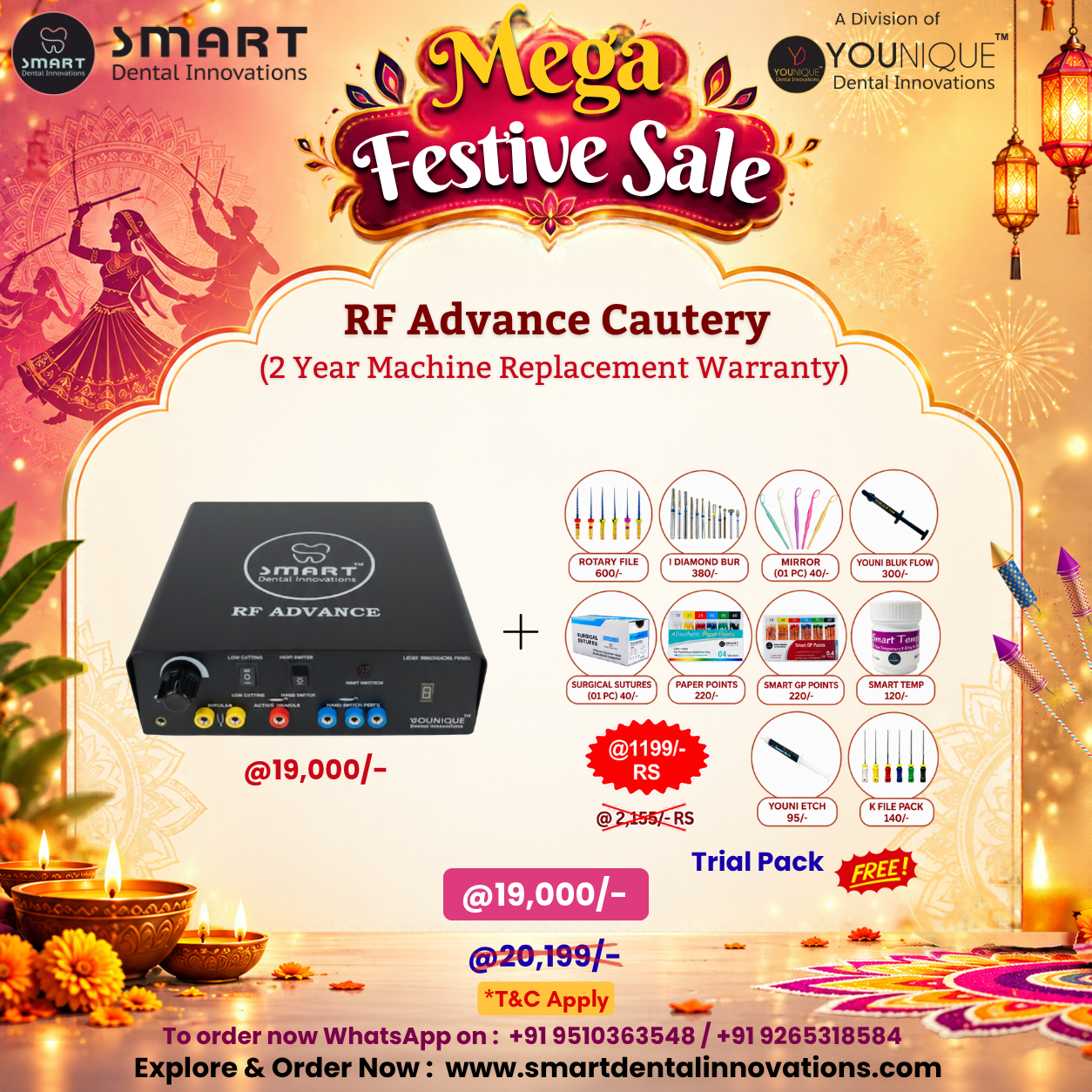 Smart Dental Innovations Facebook ad: Buy More. Save More. Get More.