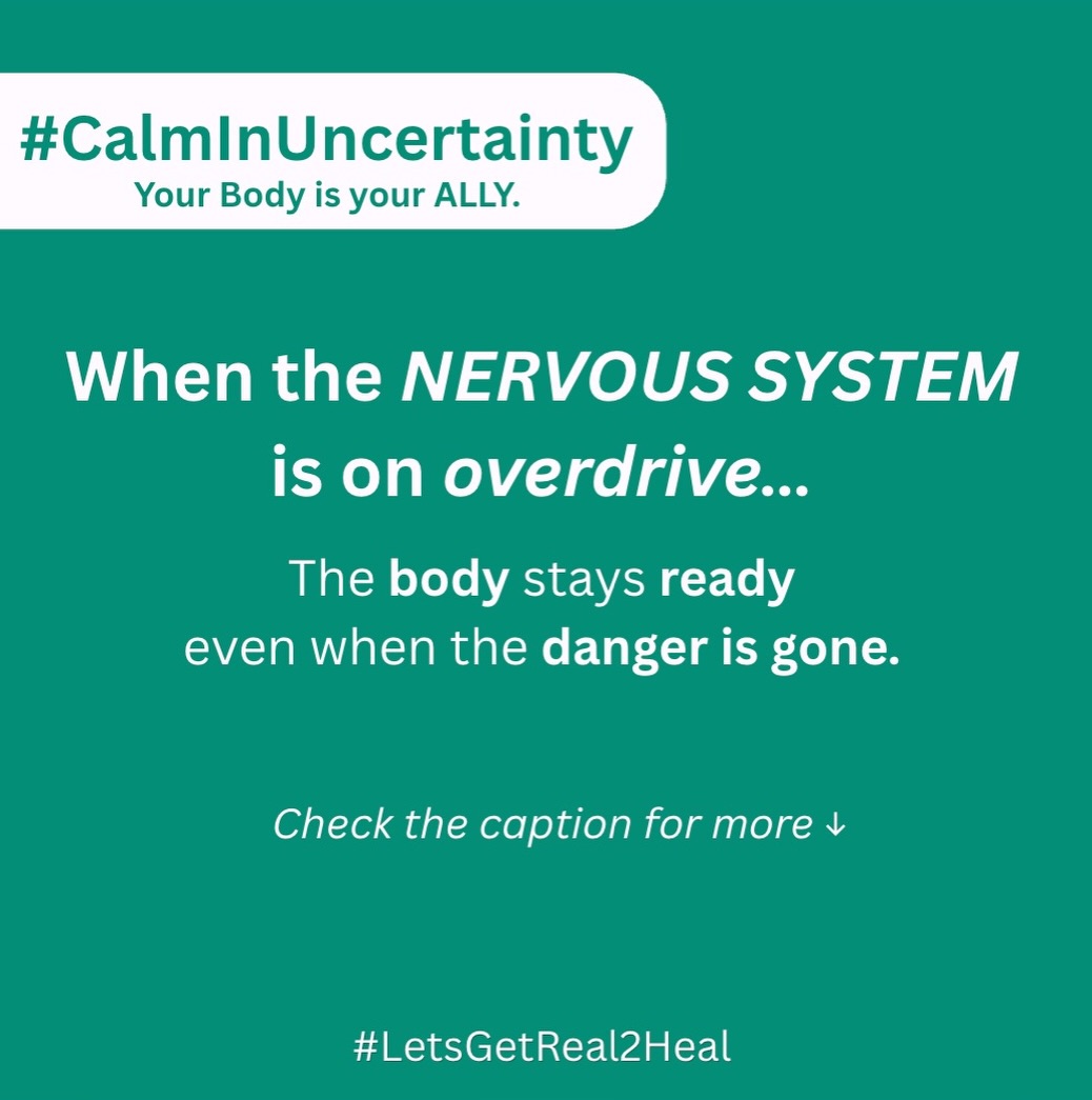letsgetreal2heal Facebook ad: The danger may pass…