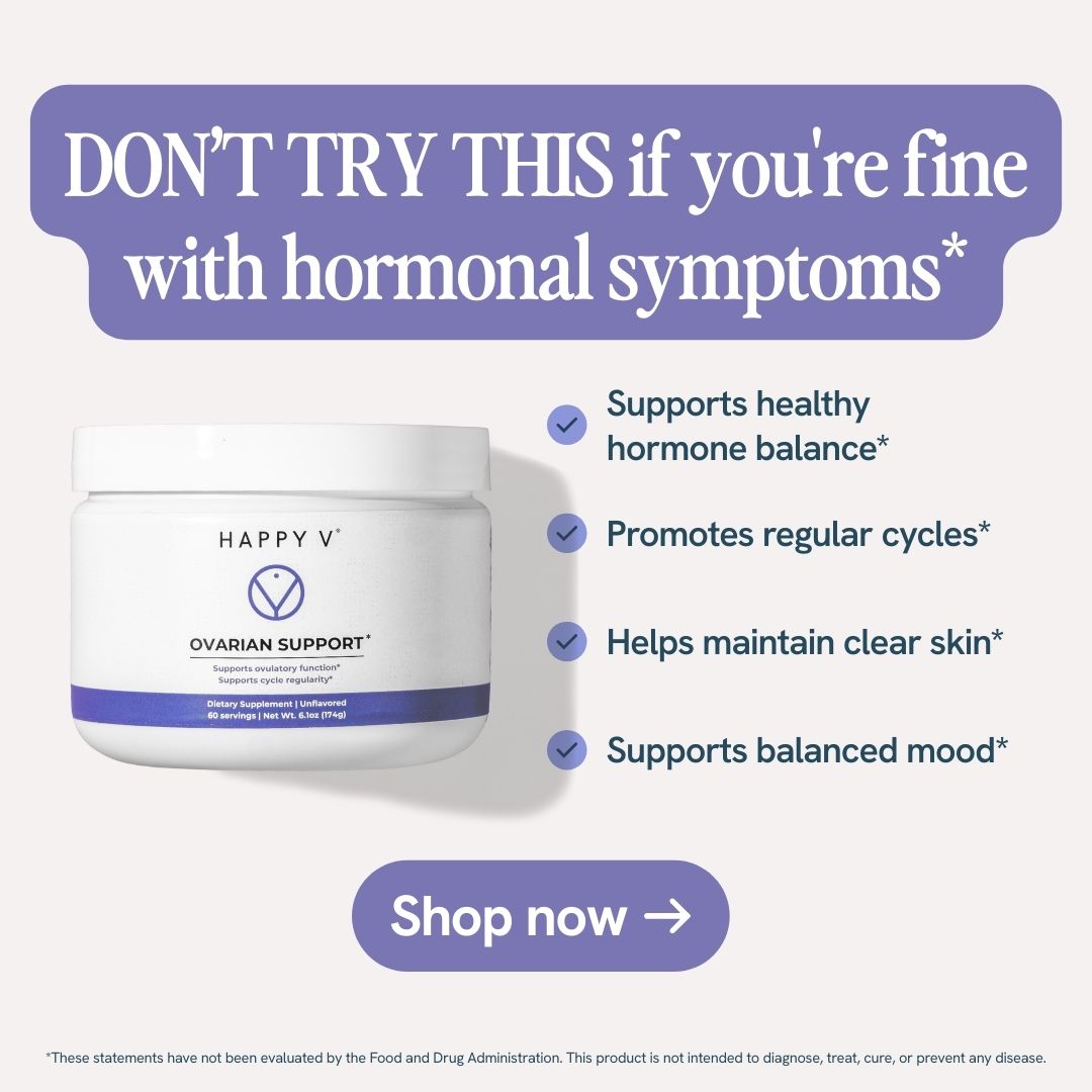 Happy V Facebook ad