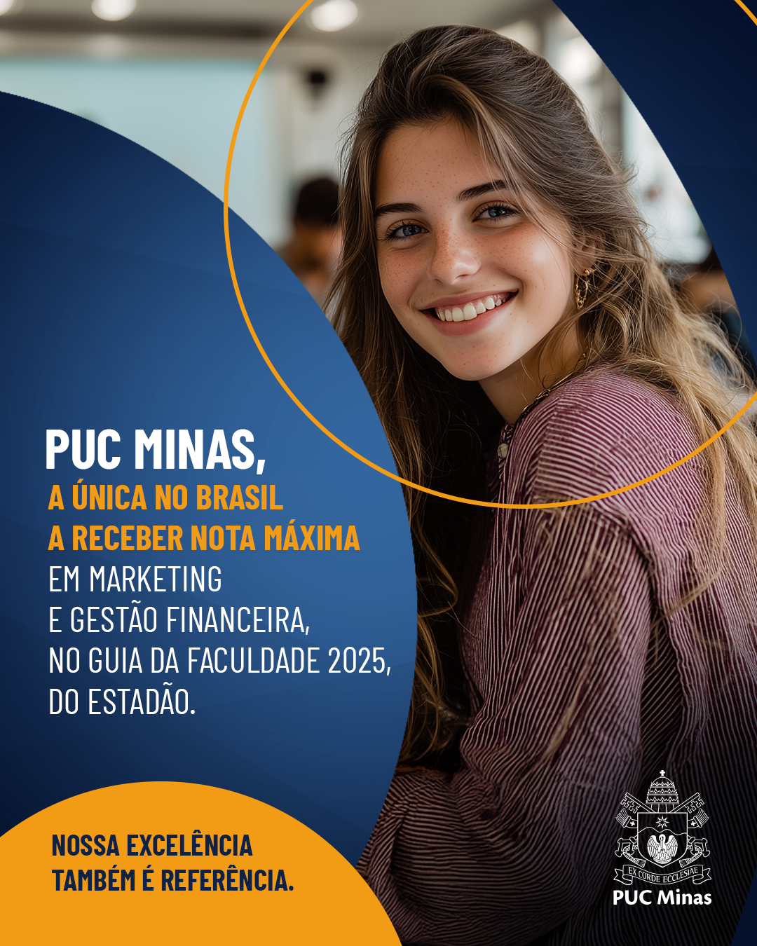 PUC Minas Facebook ad: Você sabia que, segundo uma pesquisa recente da…