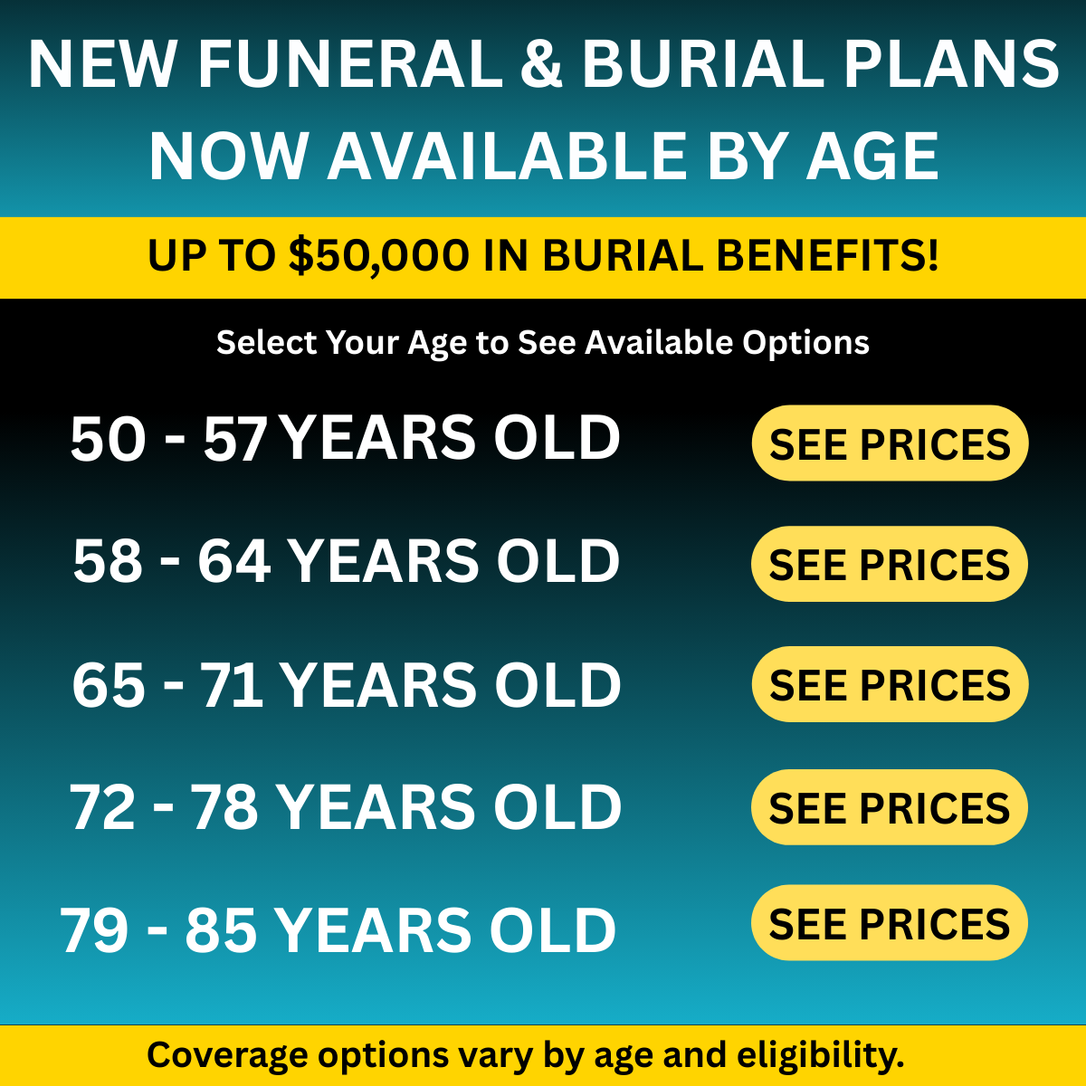 Final Expense Experts Facebook ad