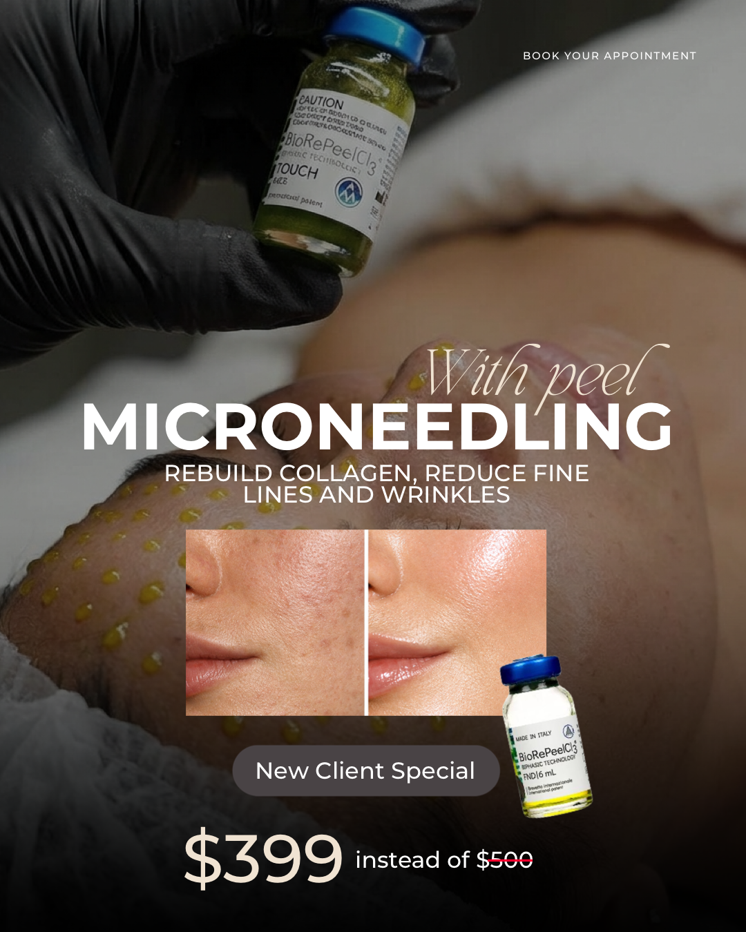 Sculpt Blvd Facebook ad: Tighten and Smooth Your Face