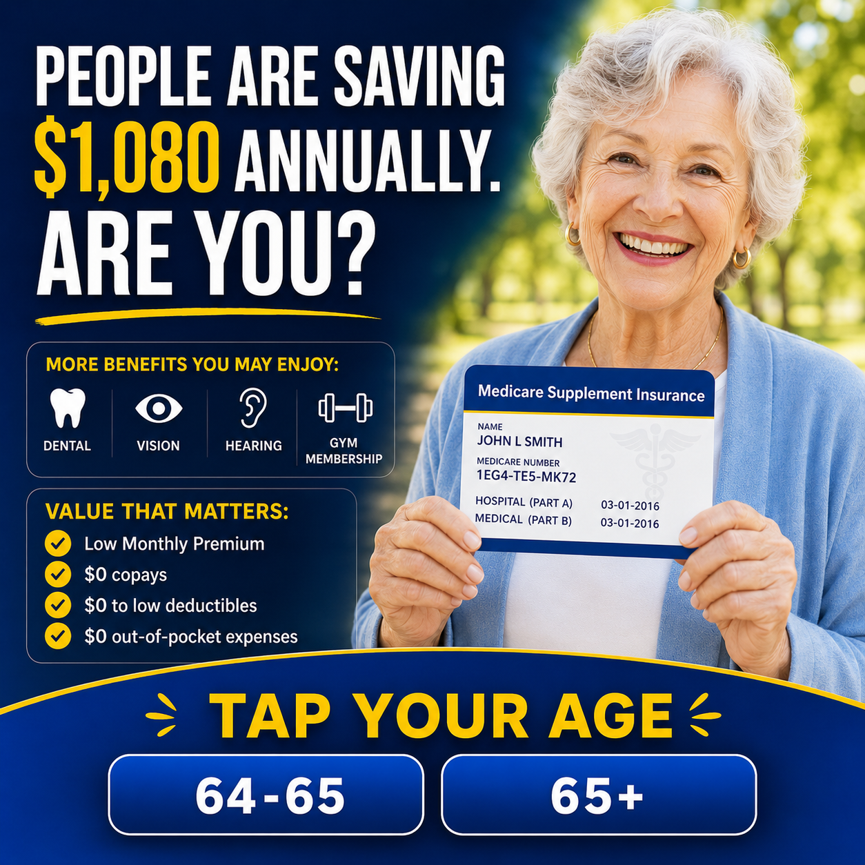Healthcare Solutions for Medicare Facebook ad