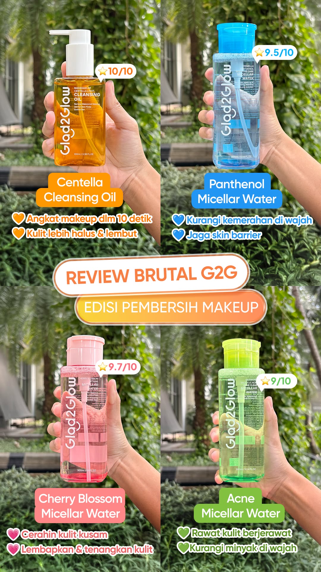 Glad2Glow.Indonesia Facebook ad