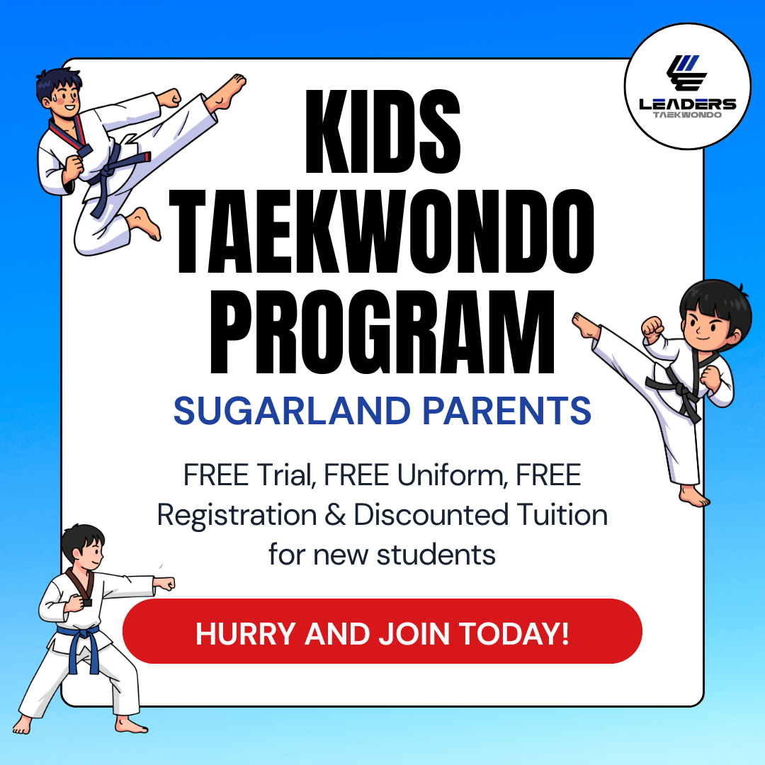 Leaders Taekwondo Sugar Land Facebook ad: Spring Into Focus & Confidence