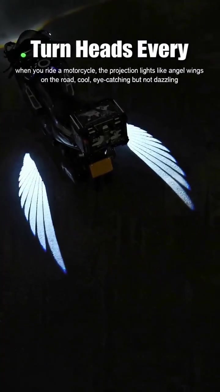 Time Deals Facebook ad: Angel Wings Motorcycle Rs.2290/=