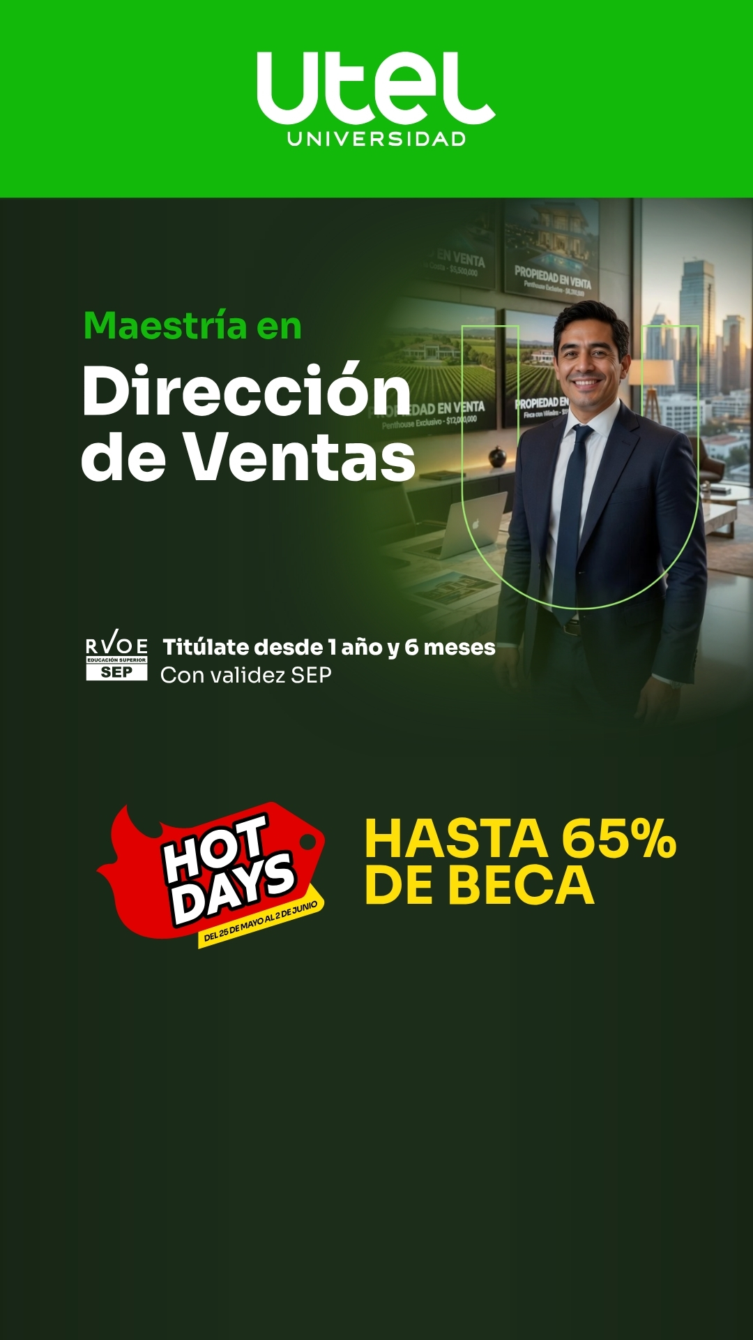 Utel Universidad Facebook ad