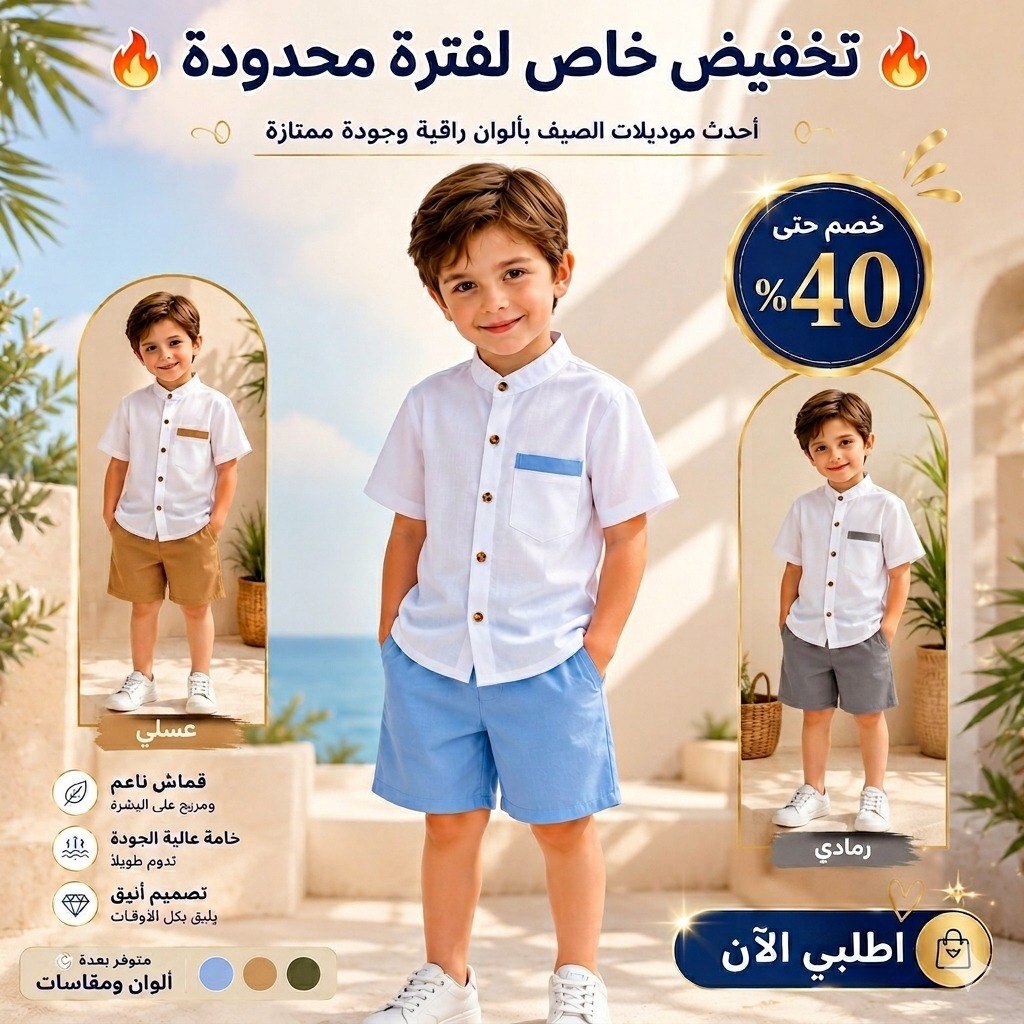 Globo Facebook ad: اونسومبل شورت عصري