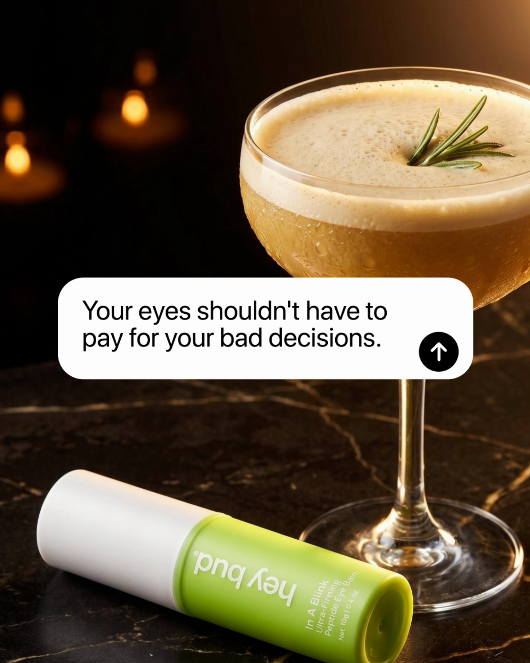 Hey Bud Skincare Facebook ad