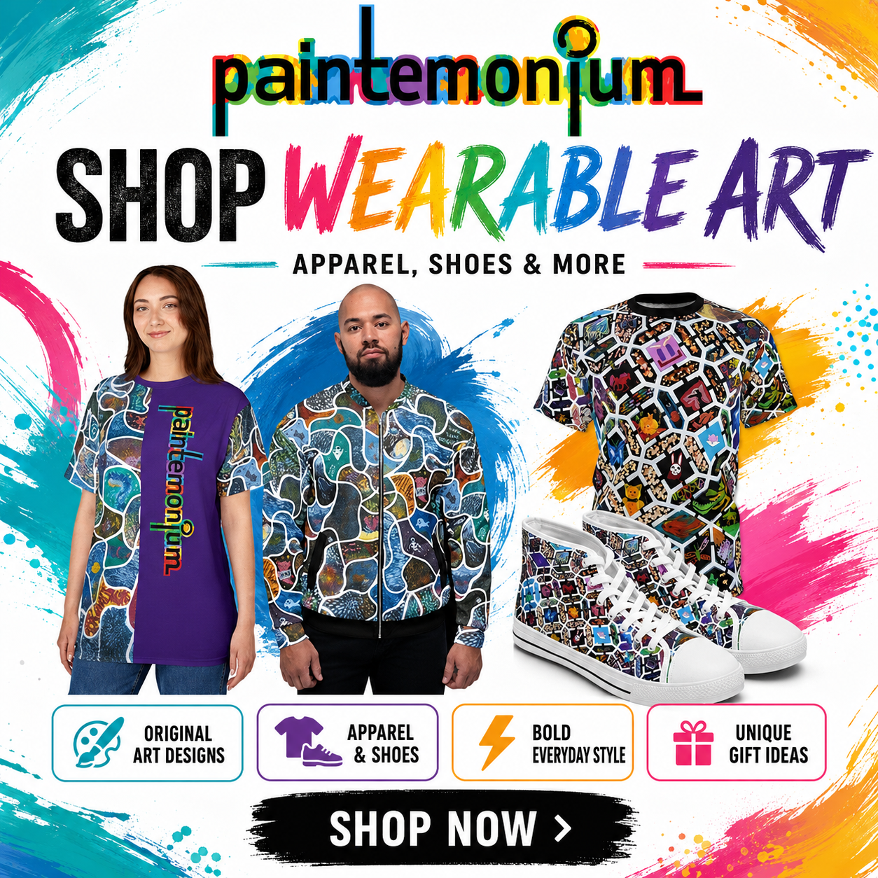 Paintemonium Facebook ad from Jul 24, 2026