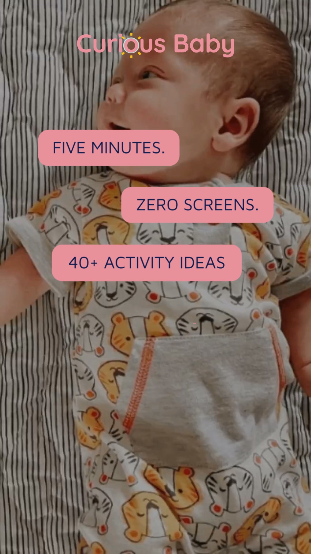 Curious Baby Facebook ad: Want to unlock your child's full potential?