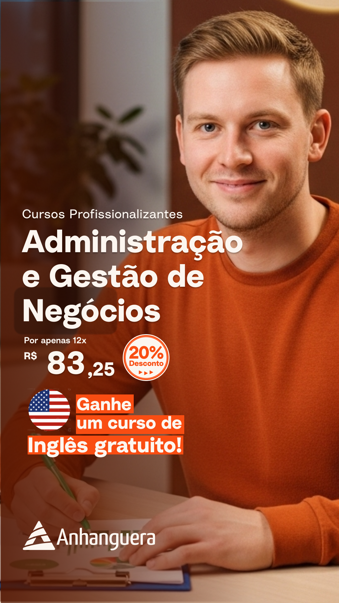 Anhanguera Educacional Facebook ad