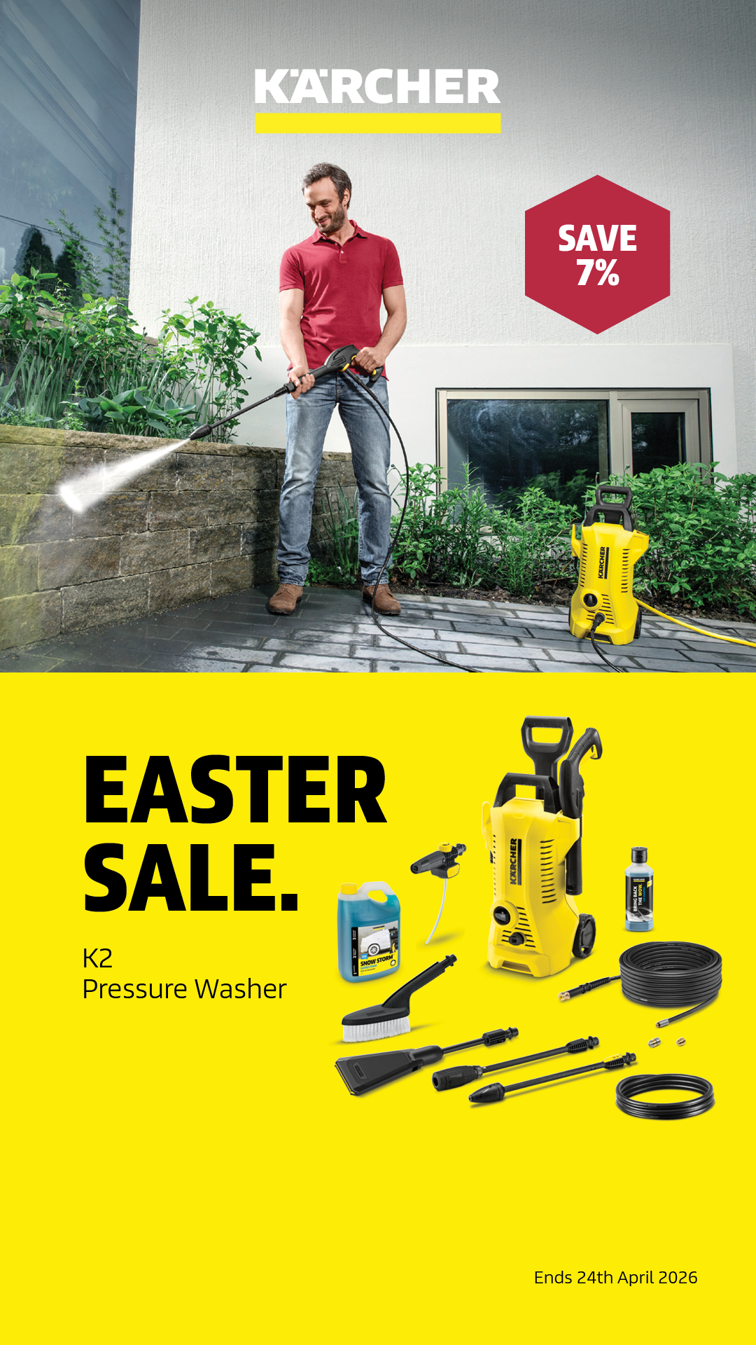 Kärcher Home & Garden Facebook ad