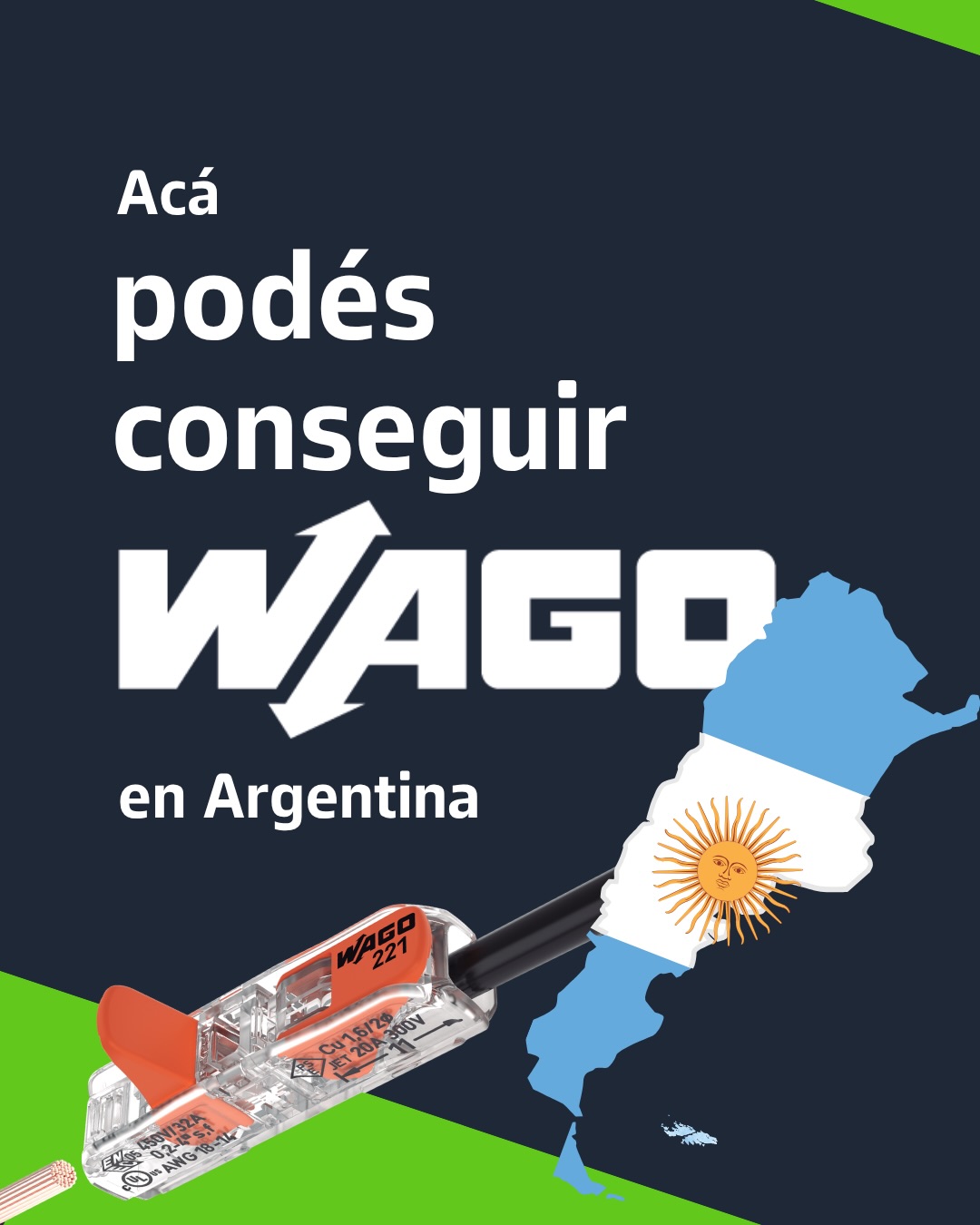 Wago Argentina Facebook ad: ¿Donde consigo WAGO en Argentina?