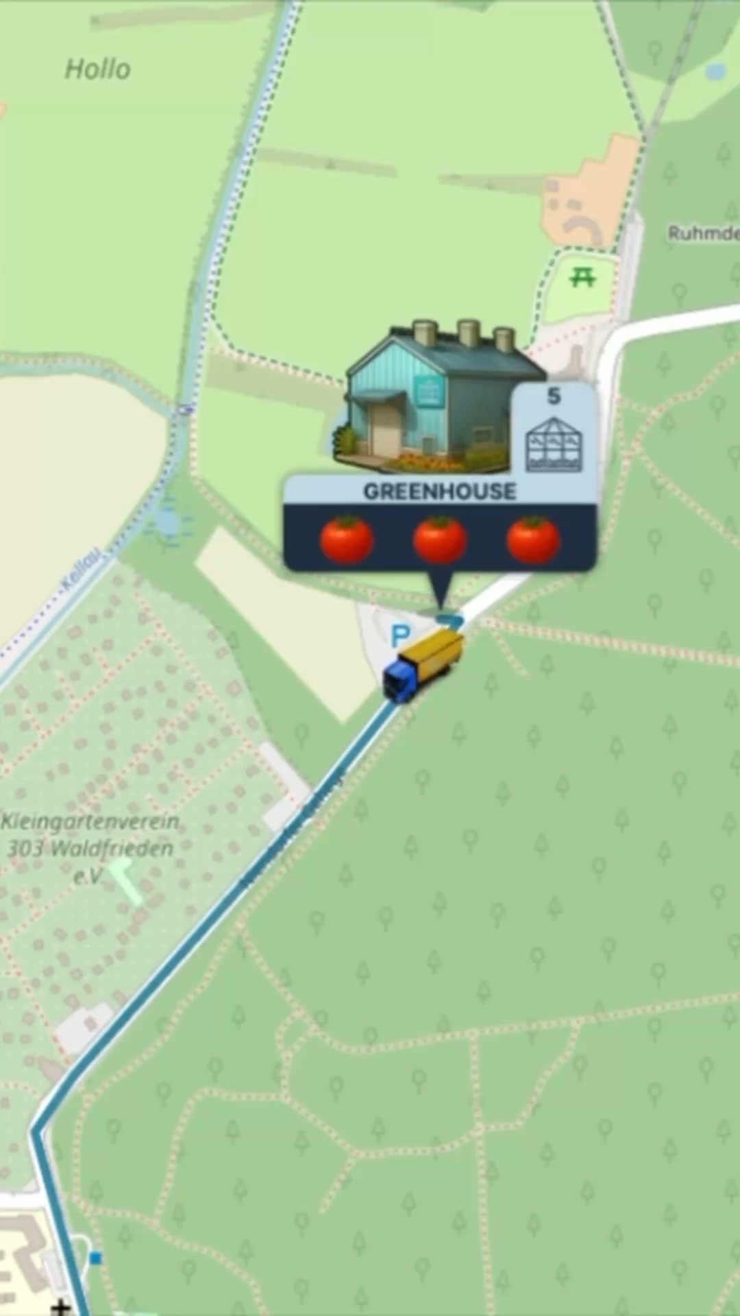 Logistics Empire Facebook ad: Werde zum Logistik-Tycoon!