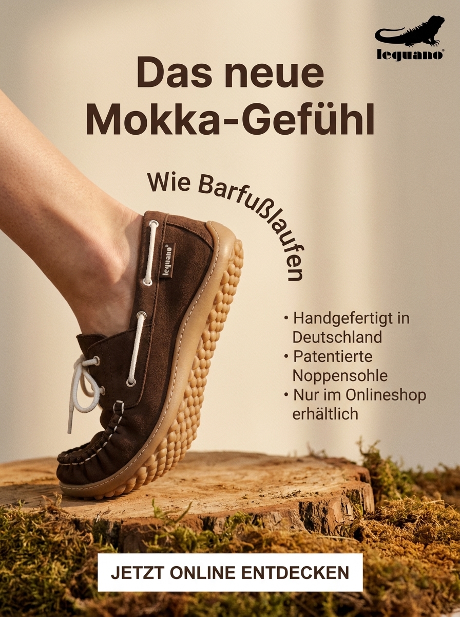 leguano Barfußschuhe Facebook ad