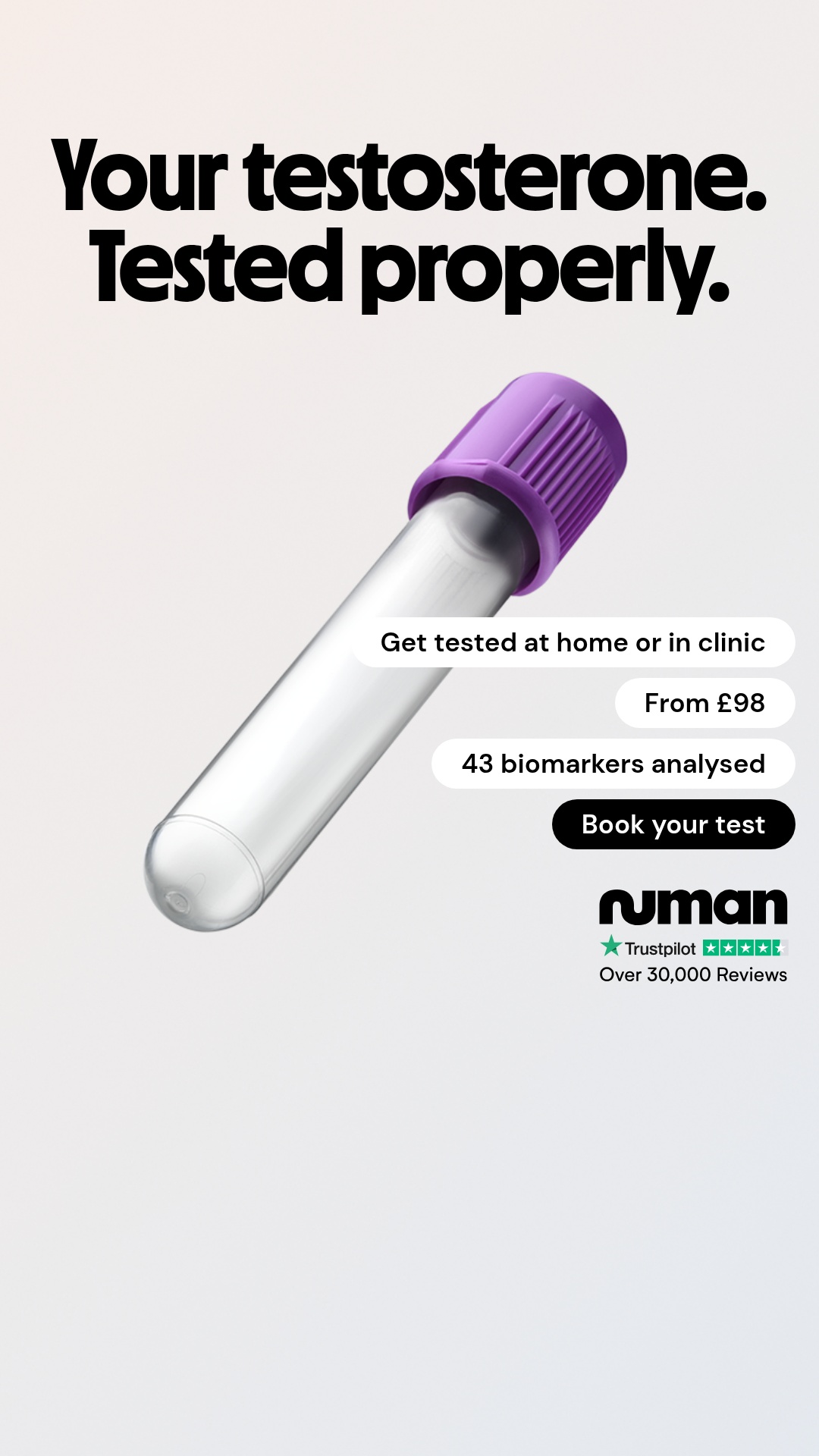 Numan - Digital healthcare Facebook ad