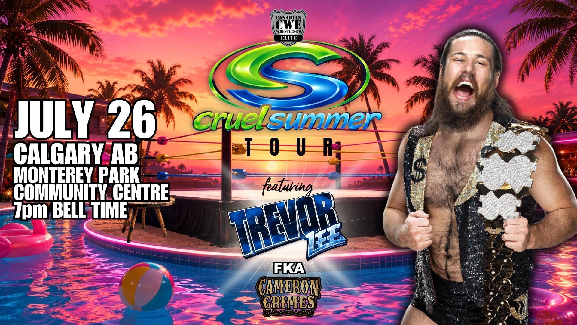 Canadian Wrestling's Elite Facebook ad