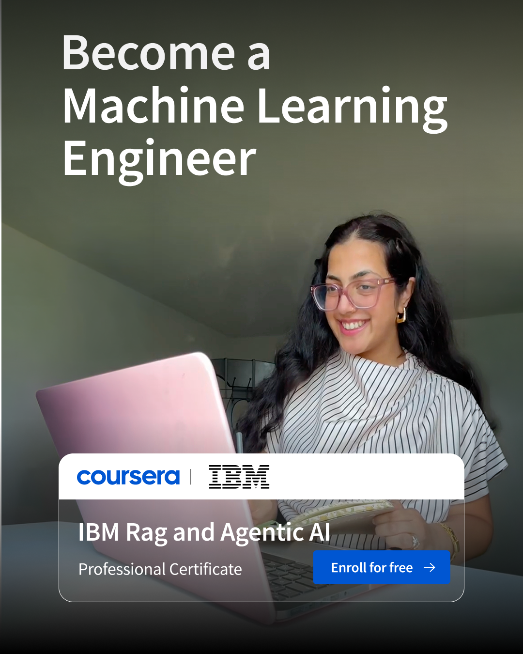 Coursera Facebook ad