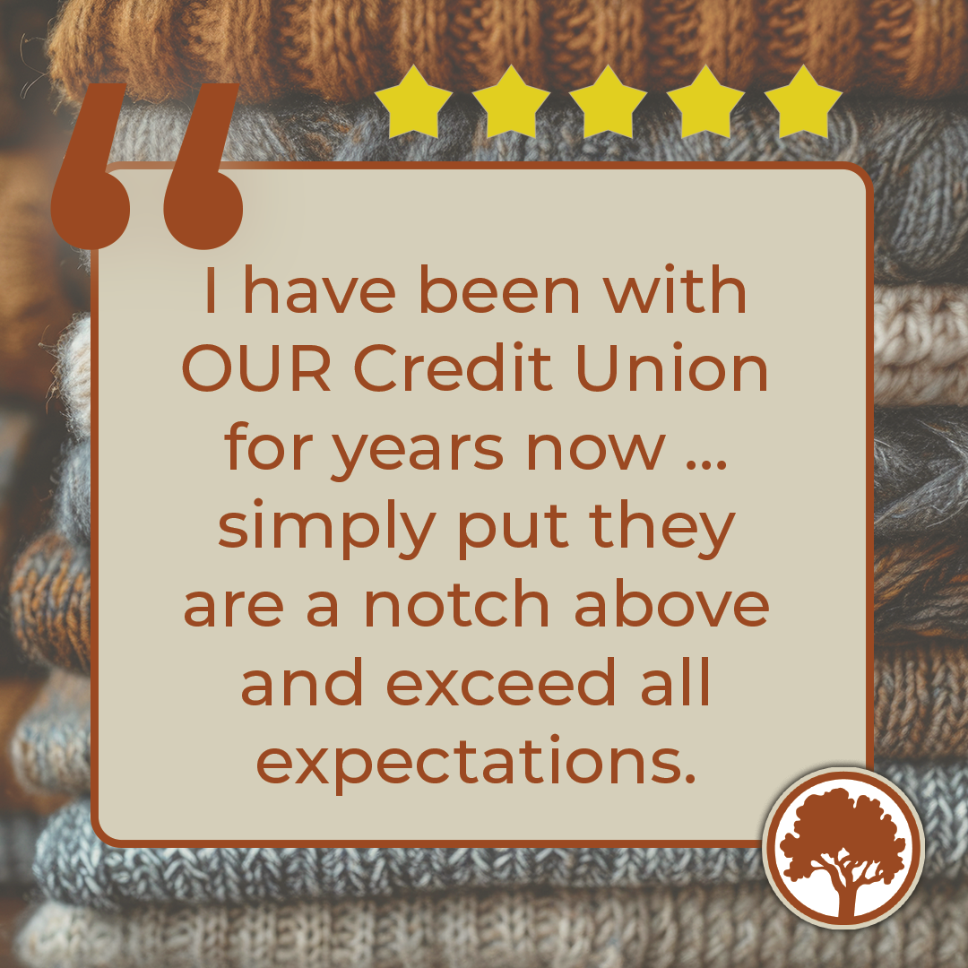 OUR Credit Union Facebook ad